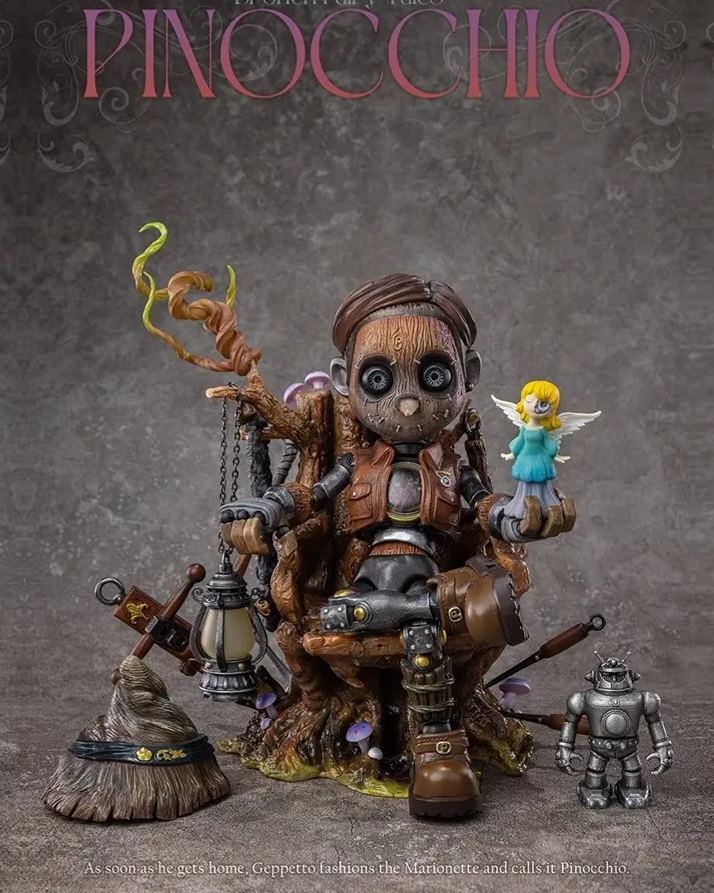 GIYORZILLA TOYS - 1/6 A001 Shattered Fairy Tale: Pinocchio Action Figure Licensed 