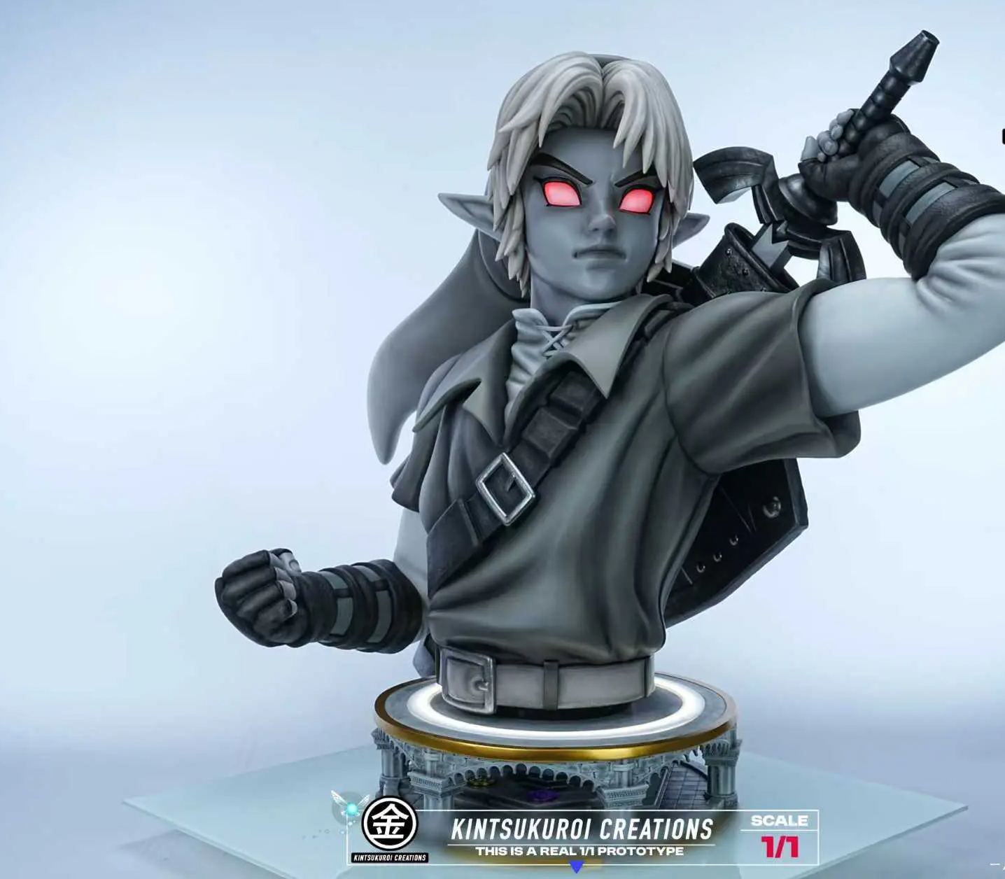 Kintsukuroi Creations Studio - Dark Link Bust 1/1 The Legend of Zelda Statue 