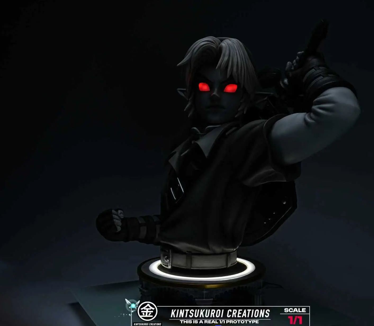 Kintsukuroi Creations Studio - Dark Link Bust 1/1 The Legend of Zelda Statue 