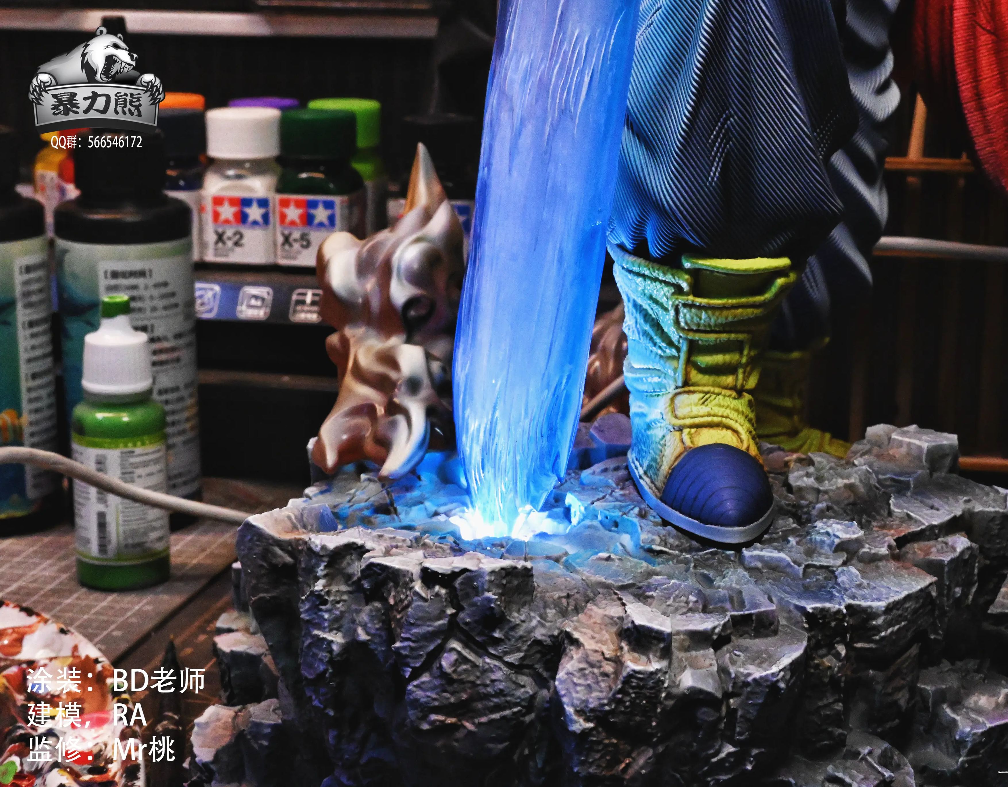 Violent Bear Studio - 1/4 Great Sword Trunks Dragon Ball Statue 