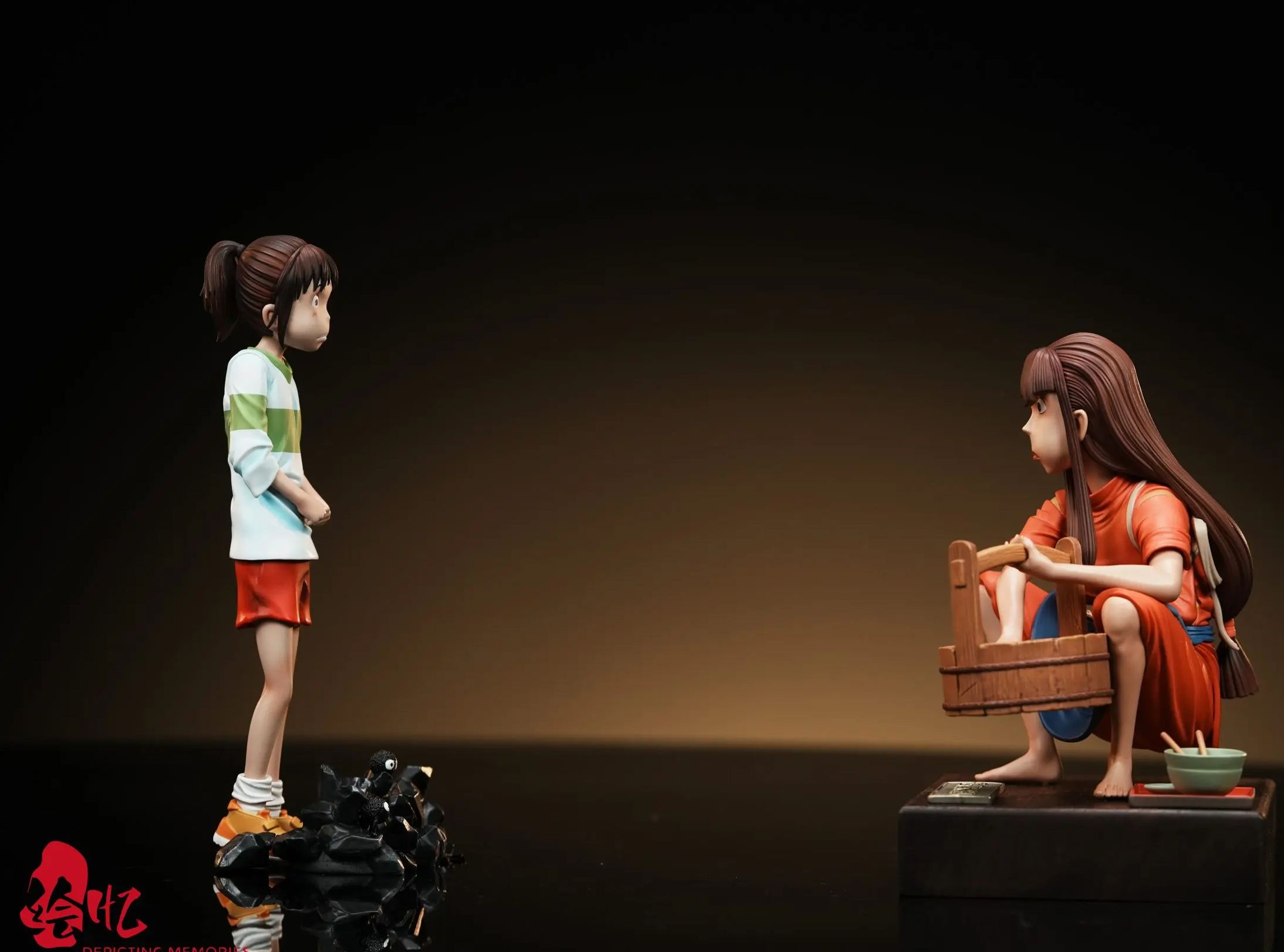 Hui Yi Studio - Chihiro Ogino Scared Spirited Away Statue