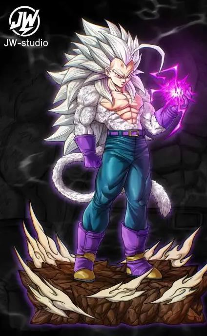 JW Studio - Son Goku , Vegeta Super Saiyan 5 Dragon Ball Statue