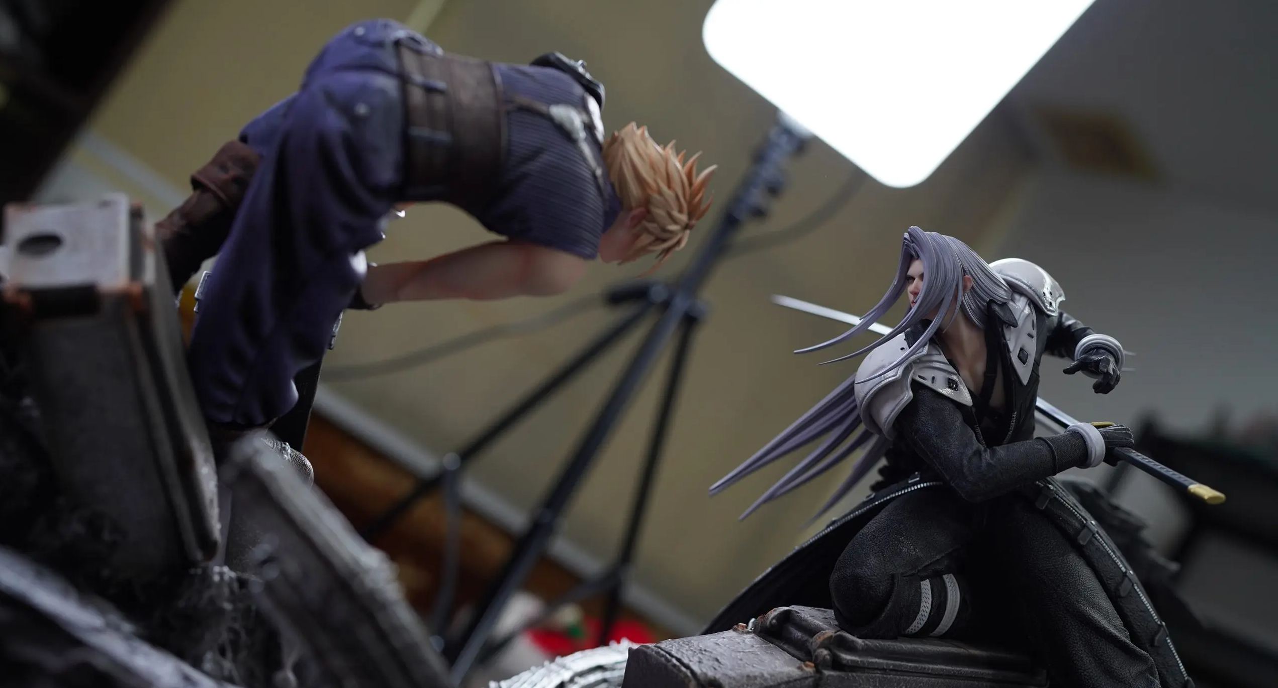 TheOnes Studio - Cloud Strife X Sephiroth Final Fantasy Statue