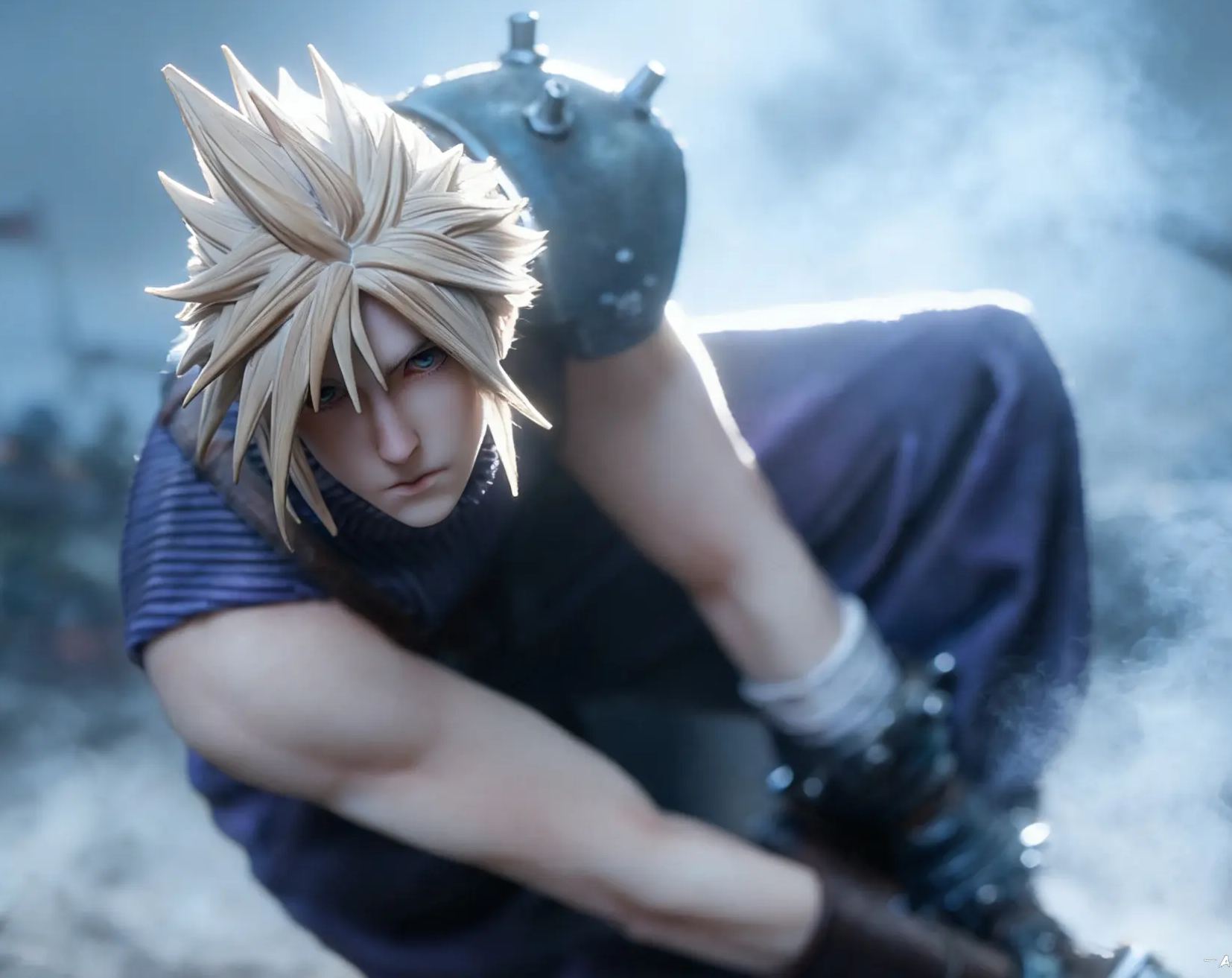 TheOnes Studio - Cloud Strife X Sephiroth Final Fantasy Statue