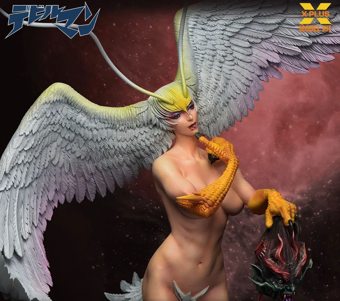 X-PLUS PLEX Studio - Devilman Sirene 1/8 Plastic Model Kit Licensed Statue
