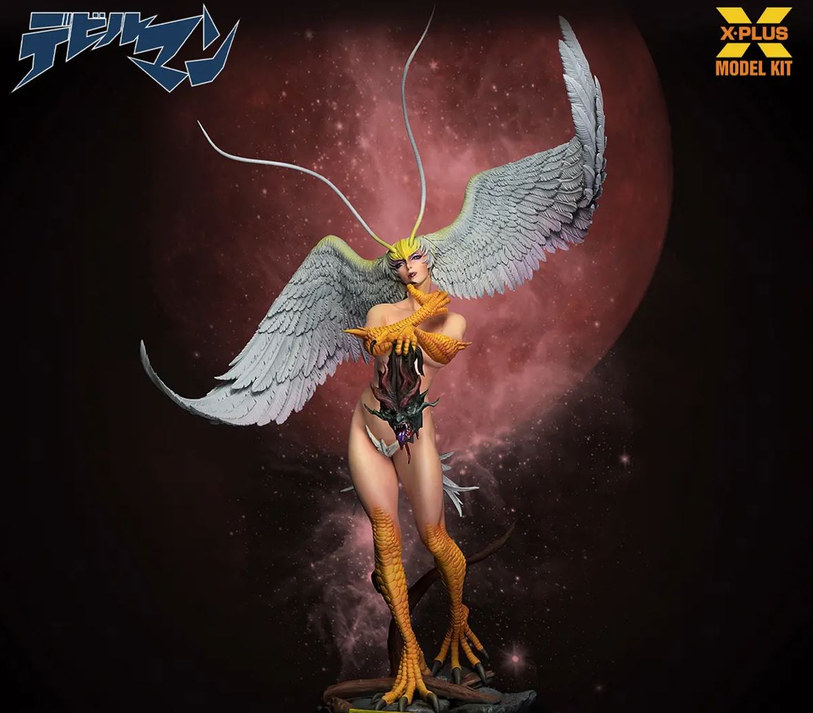 X-PLUS PLEX Studio - Devilman Sirene 1/8 Plastic Model Kit Licensed Statue