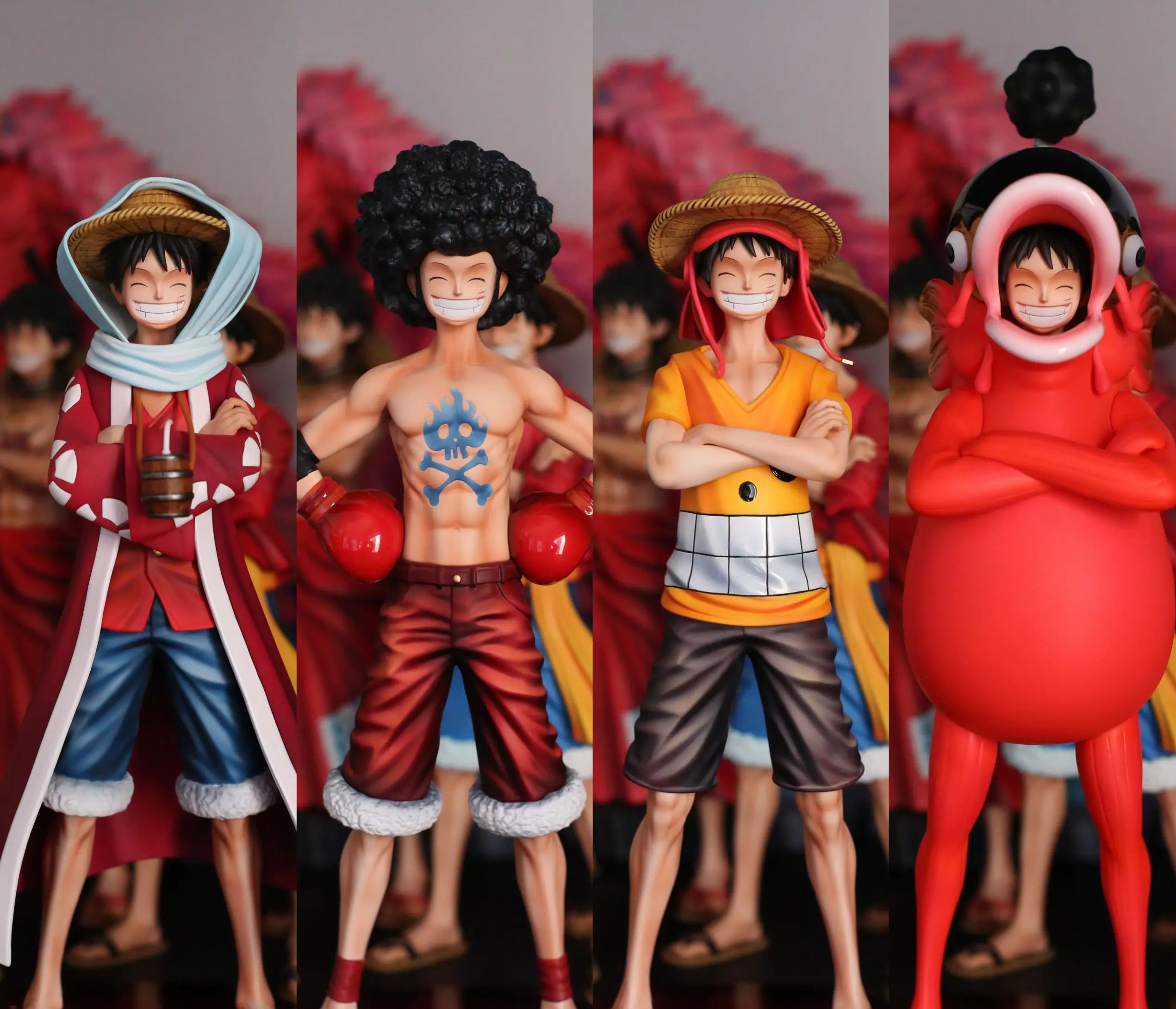 SPADES K Studio - Monkey D. Luffy Full Costume Project #3 One Piece Statue