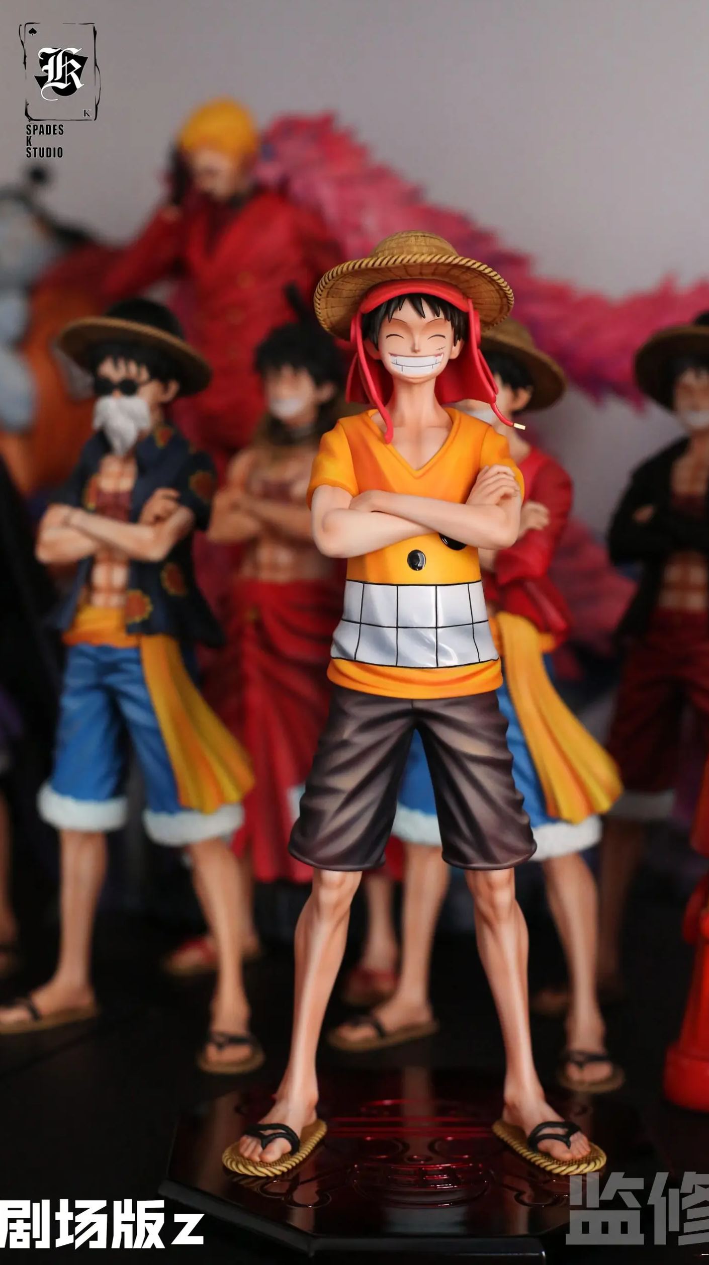 SPADES K Studio - Monkey D. Luffy Full Costume Project #3 One Piece Statue