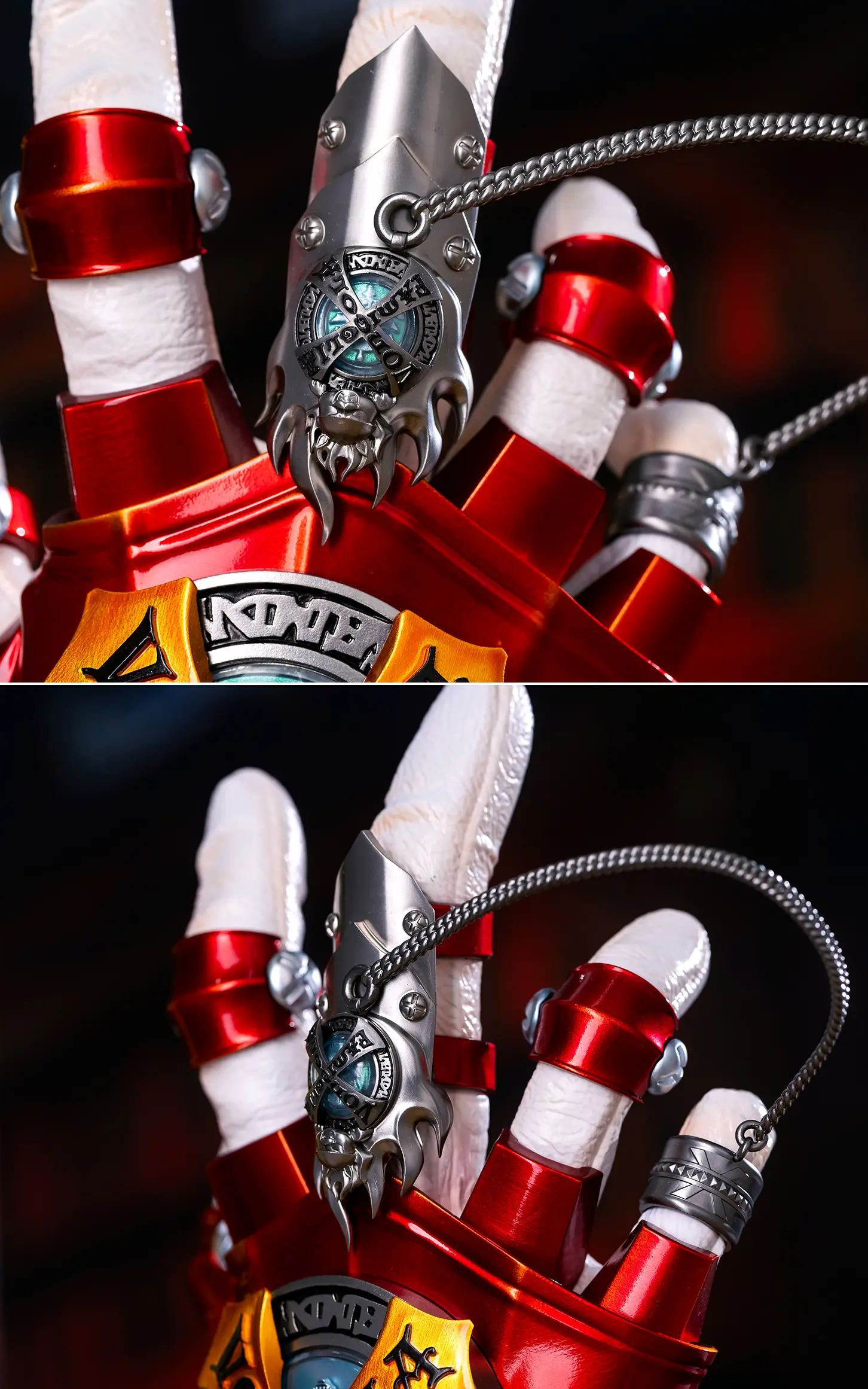 ILLegal Factory Studio - Tsunayoshi Sawada Katekyo Hitman Reborn Hot Blood Soul 018 VG Gloves X Gloves 4.0 Vongola Gear Katekyo Hitman Reborn Statue