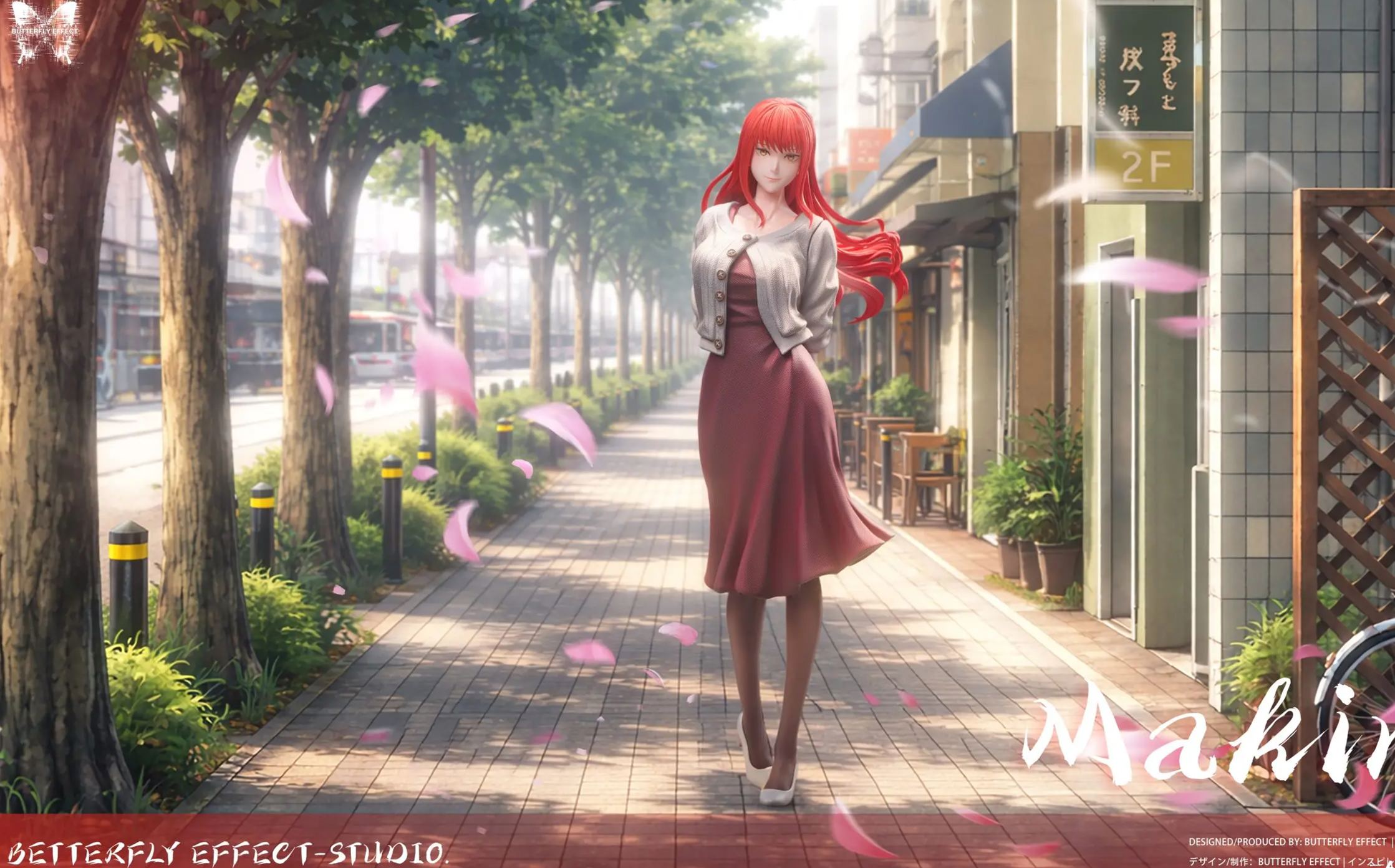 Butterfly Effect Studio - Reze X Makima Chainsaw Man Statue