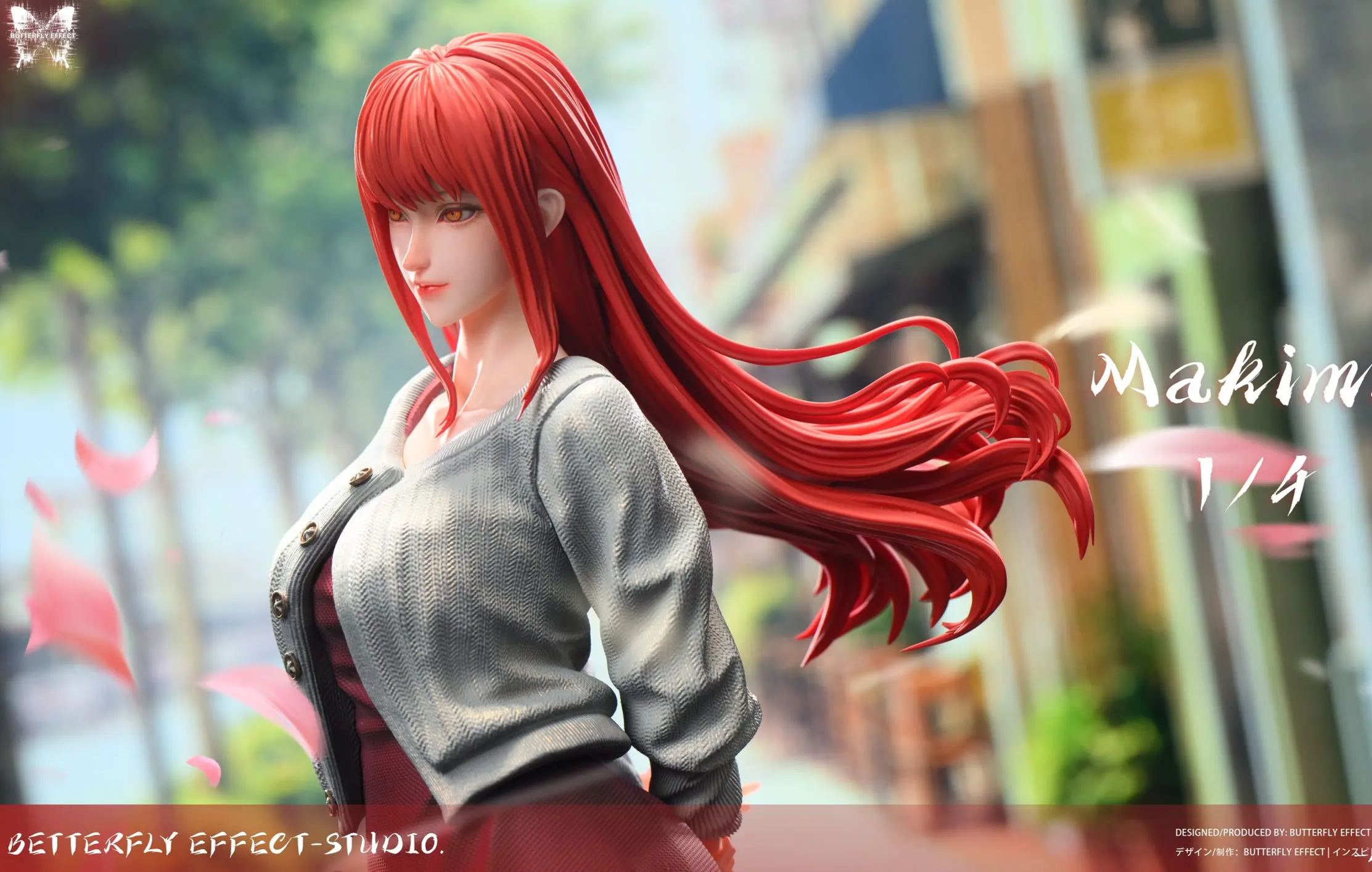 Butterfly Effect Studio - Reze X Makima Chainsaw Man Statue