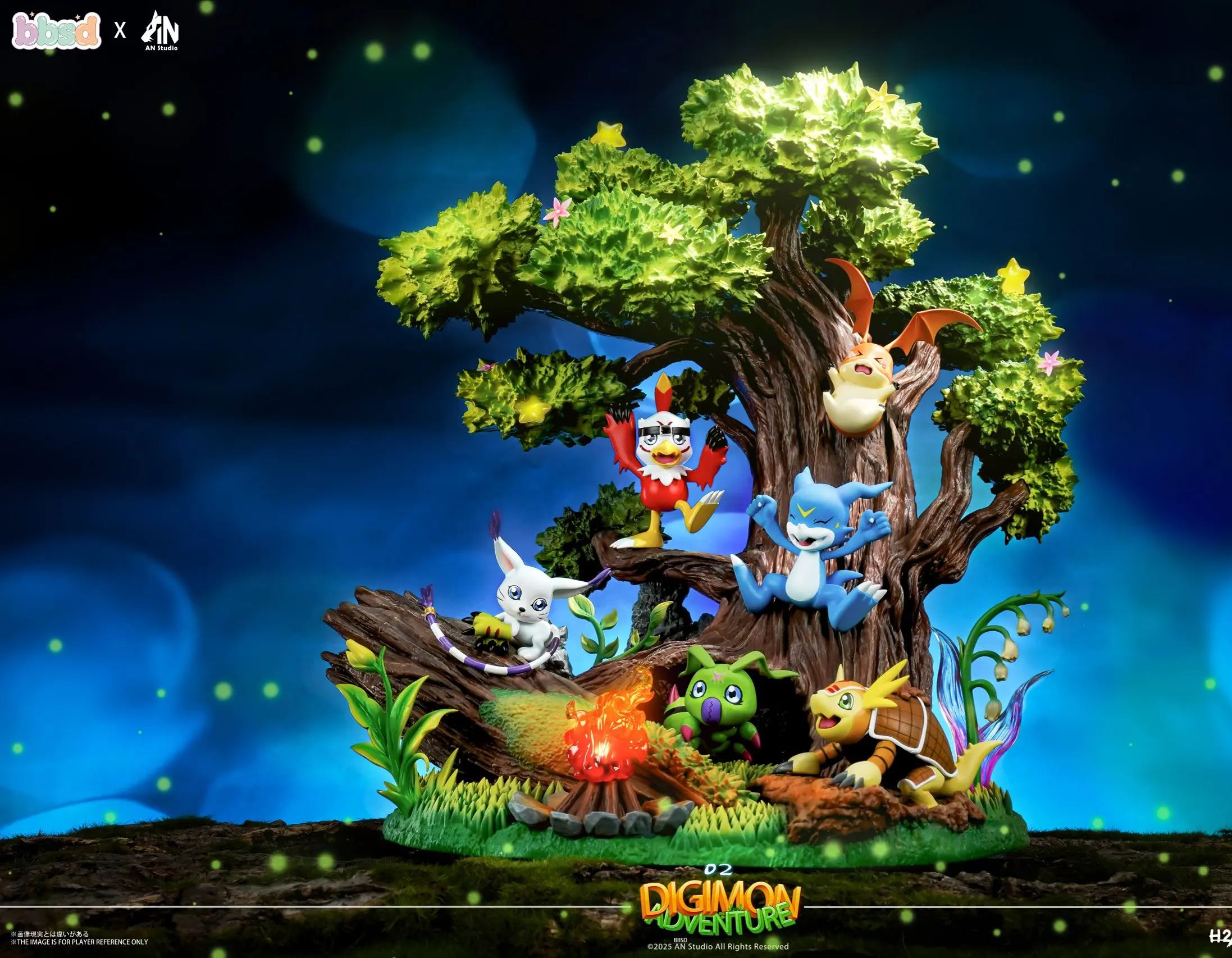 AN Studio - Desktop Ecology Series #02 Digimon Statue