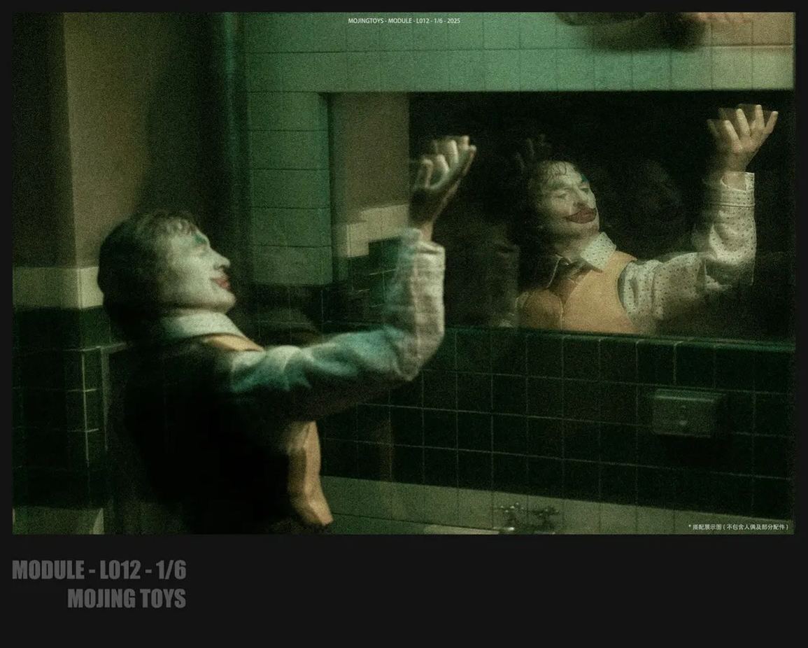 MOjingToys - 1/6 Modular Series - JOKER Bathroom Scene Base L012 Licensed Statue