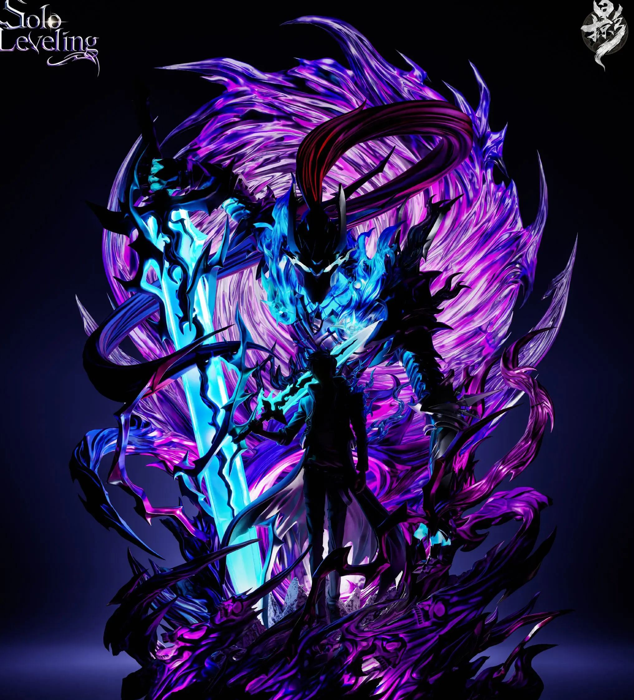 Lue Ying Studio - Sung Jin Woo Solo Leveling Statue