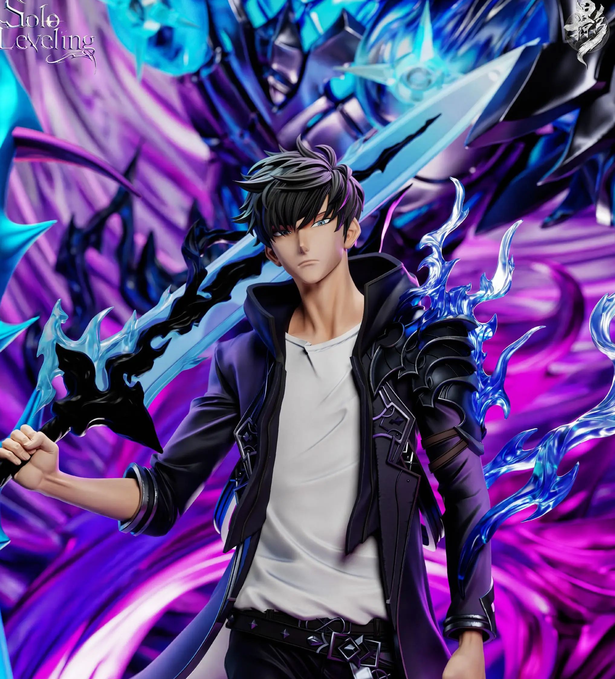 Lue Ying Studio - Sung Jin Woo Solo Leveling Statue