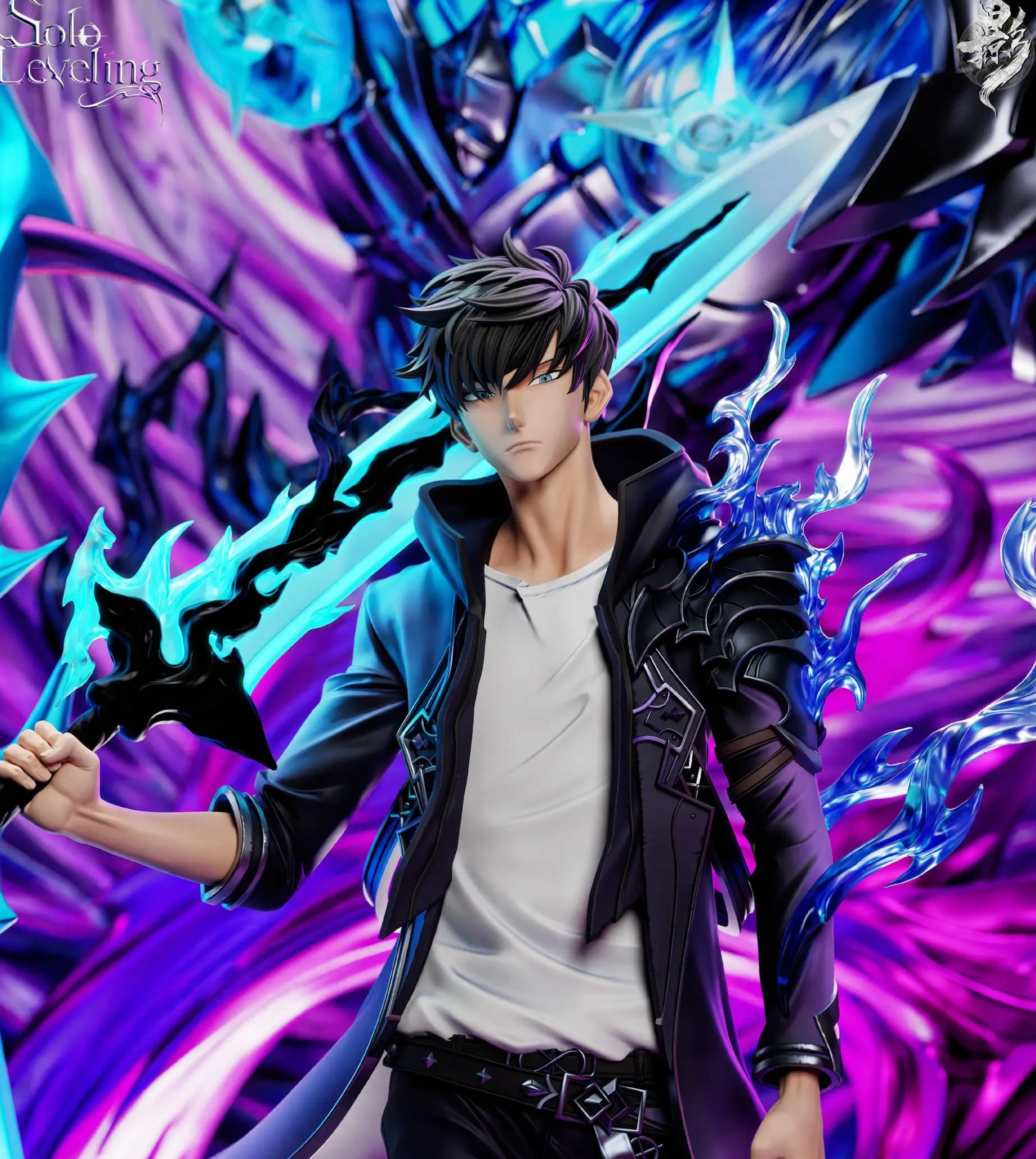 Lue Ying Studio - Sung Jin Woo Solo Leveling Statue