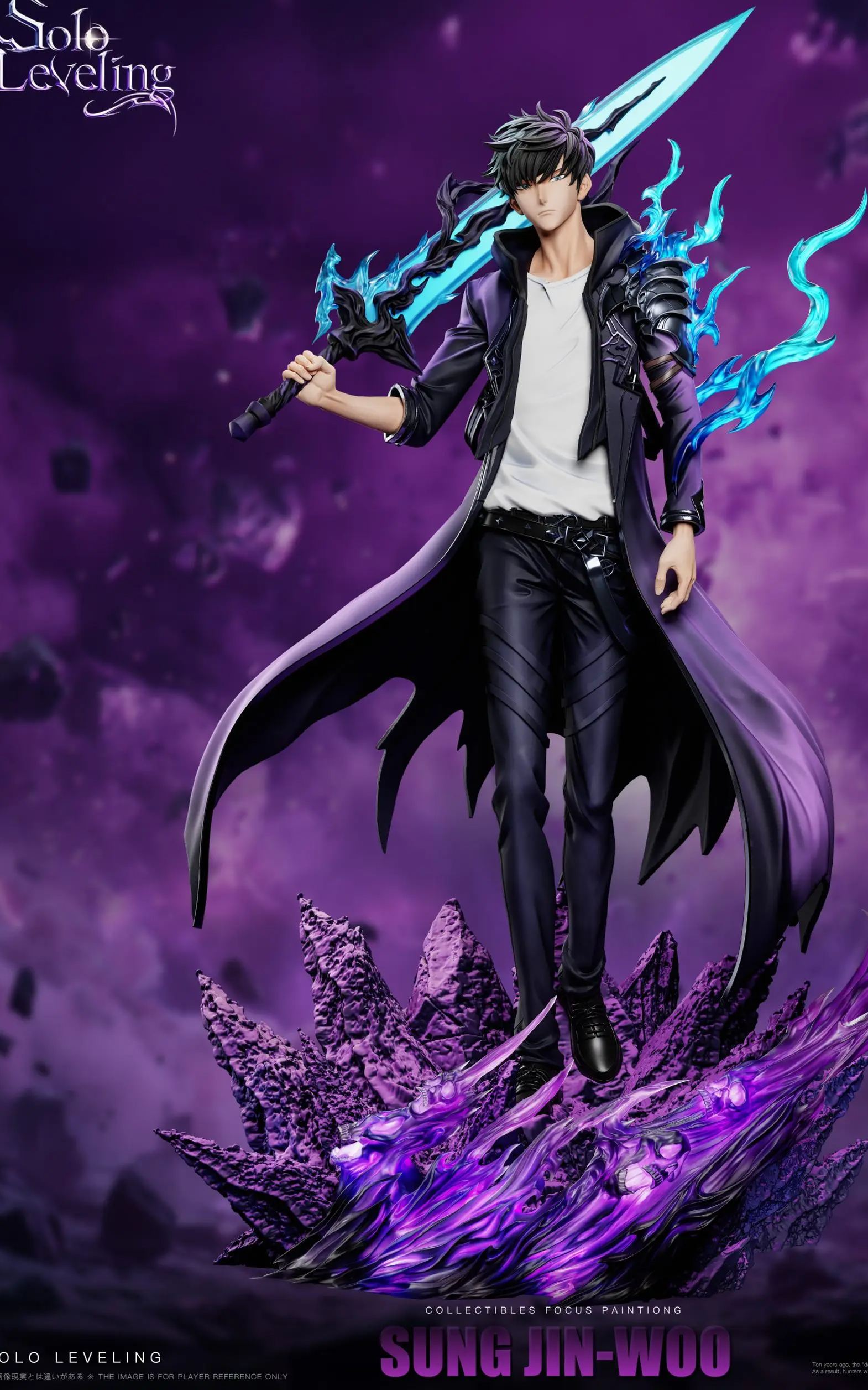 Lue Ying Studio - Sung Jin Woo Solo Leveling Statue