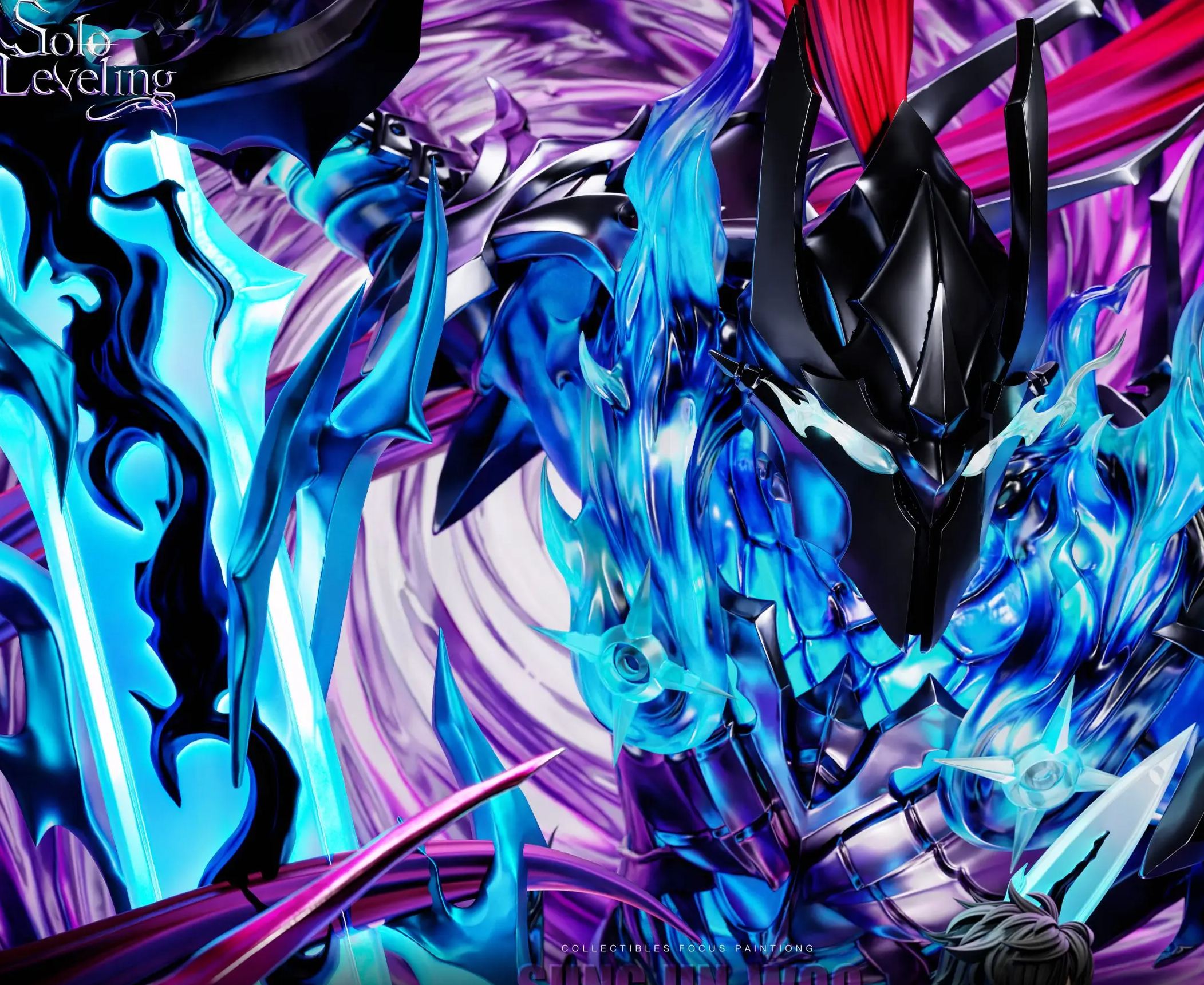 Lue Ying Studio - Sung Jin Woo Solo Leveling Statue