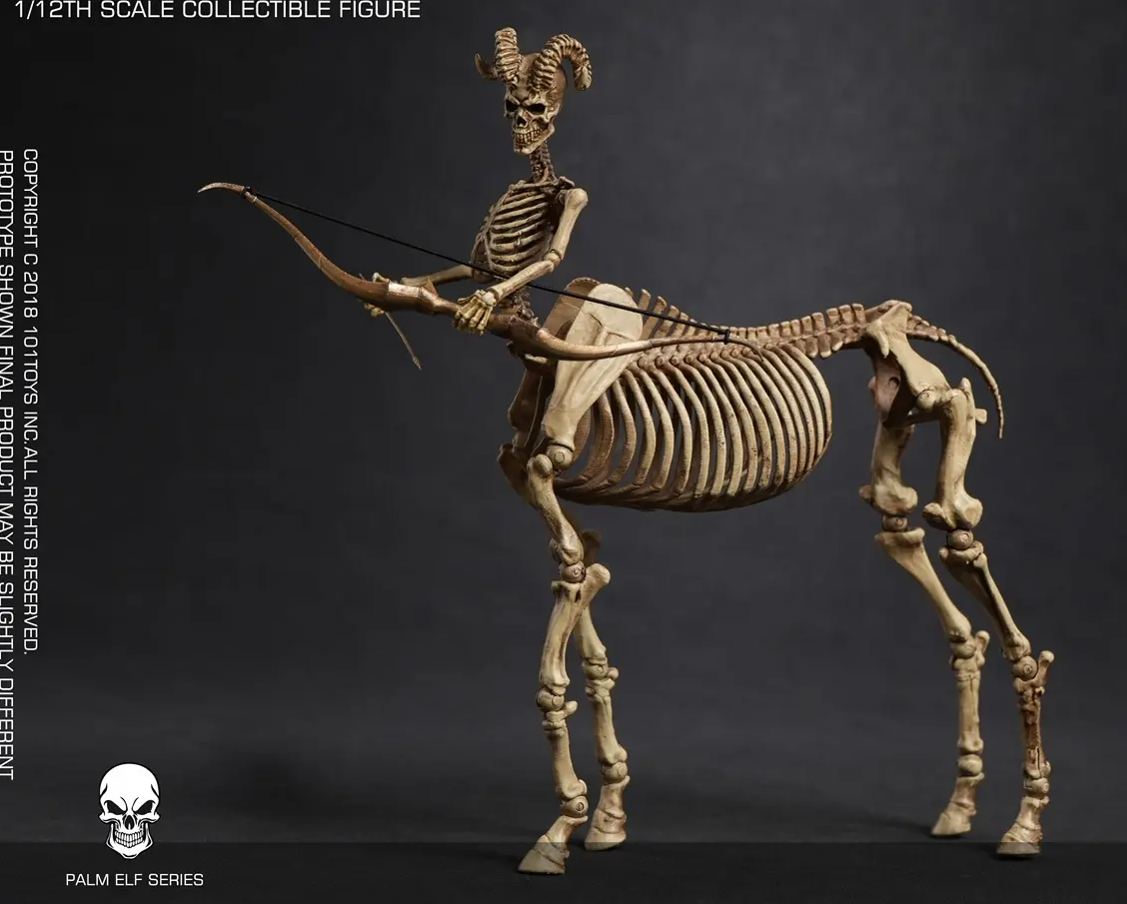 101TOYS -  PALM ELF SERIES Skeleton movable horse series set  Licensed  Action Figure 