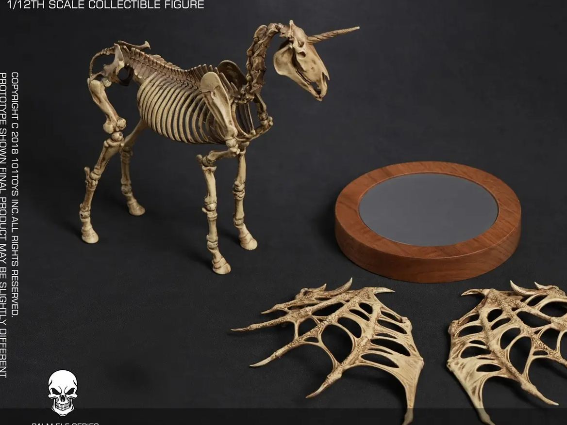 101TOYS -  PALM ELF SERIES Skeleton movable horse series set  Licensed  Action Figure 