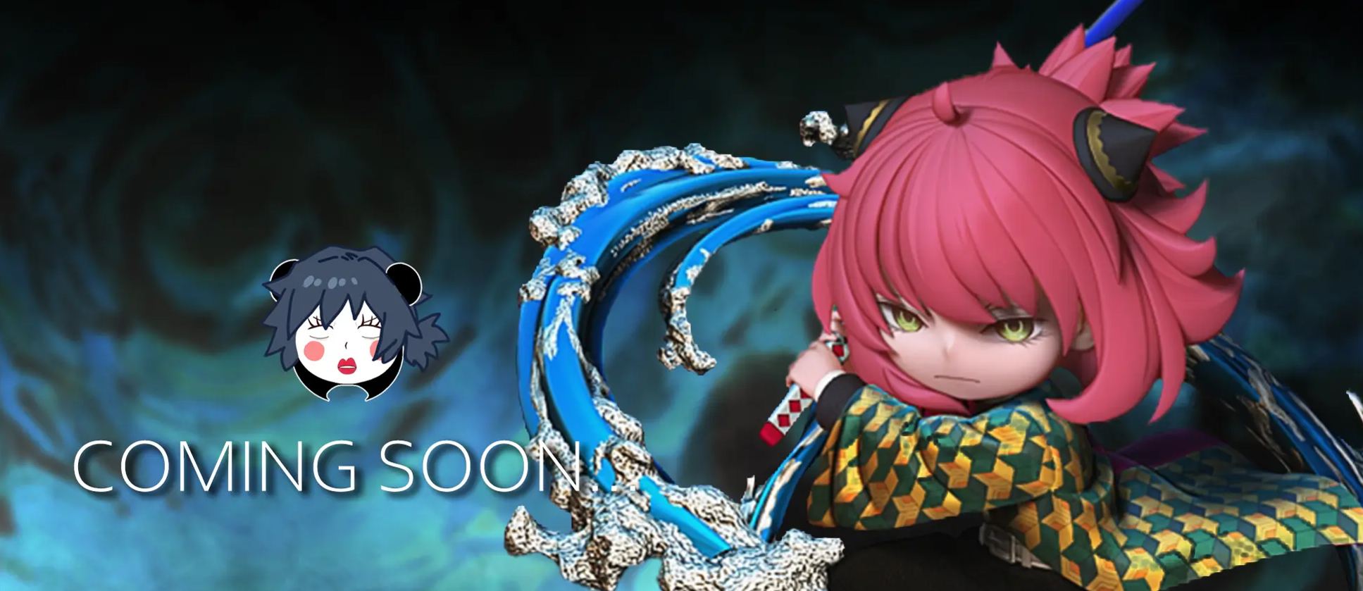 ZH Studio - Anya Forger Cosplay Giyu Tomioka Spy x Family Statue