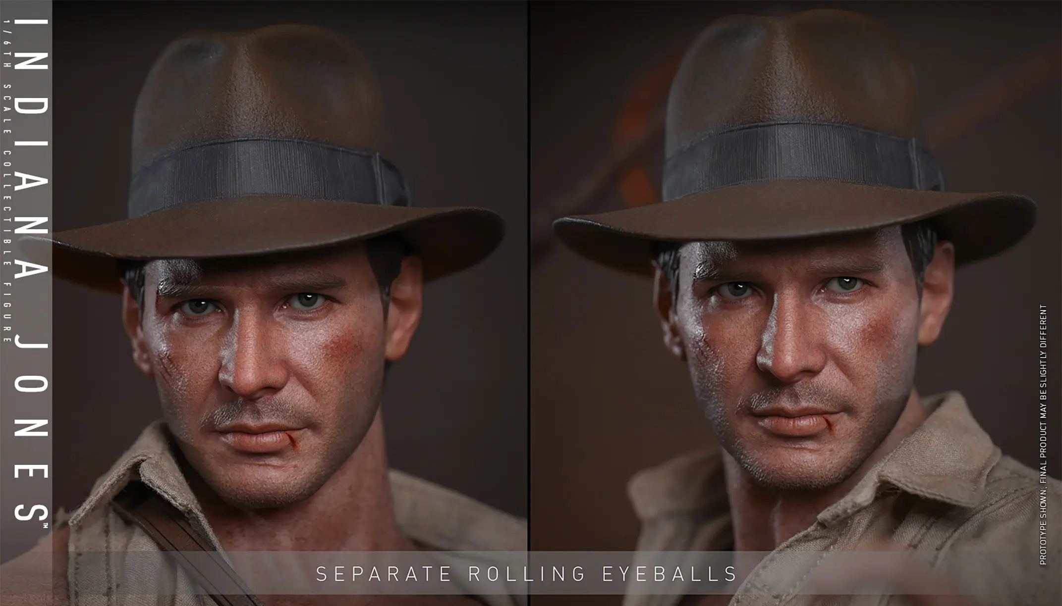 Hottoys - 1/6 Indiana Jones and the Temple of Doom Dr. Henry Jones MMS860 MMS861 Licensed Statue