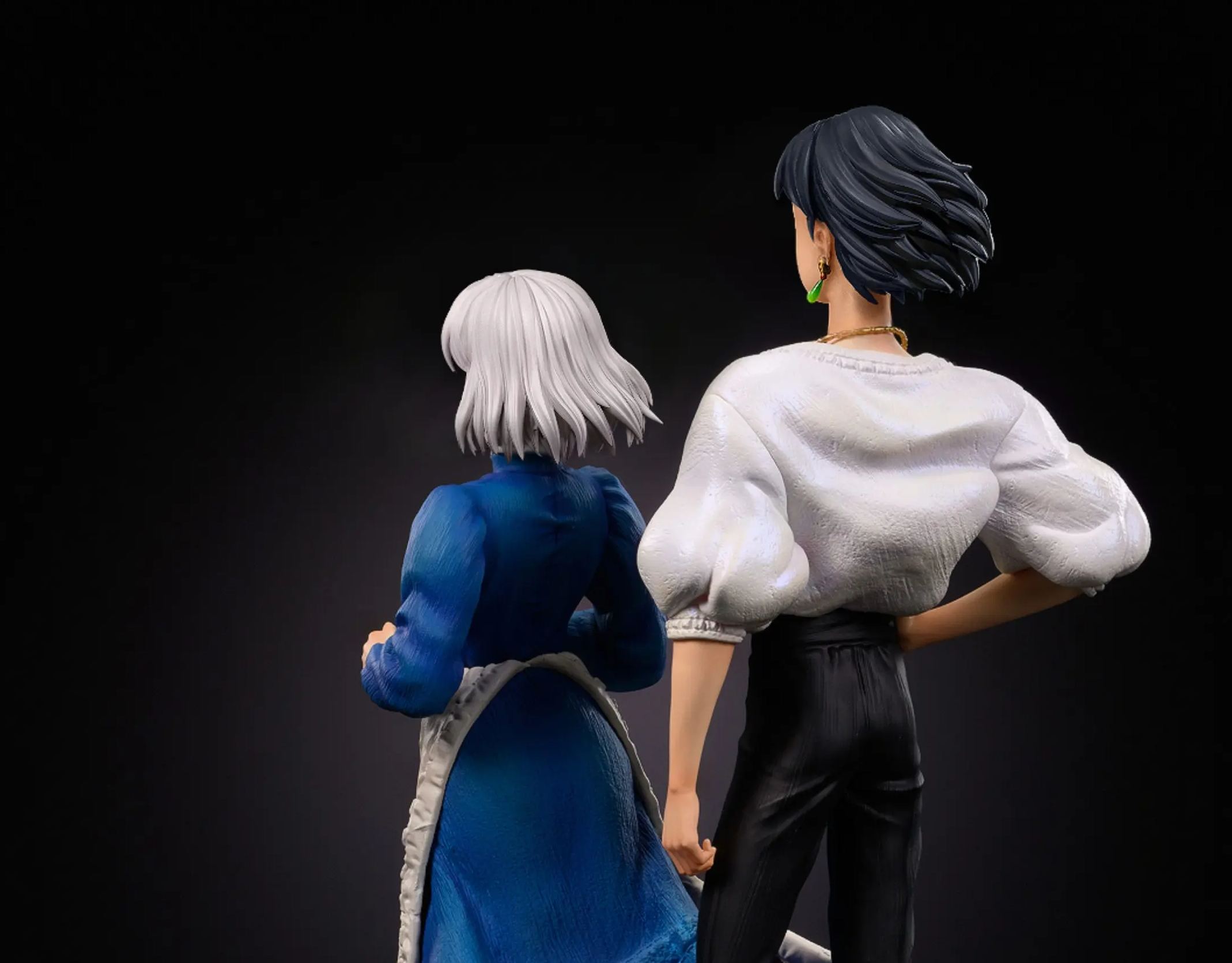 Ying Huo Studio - Howl's Moving Castle 5 Piece Set Howl's Moving Castle Statue