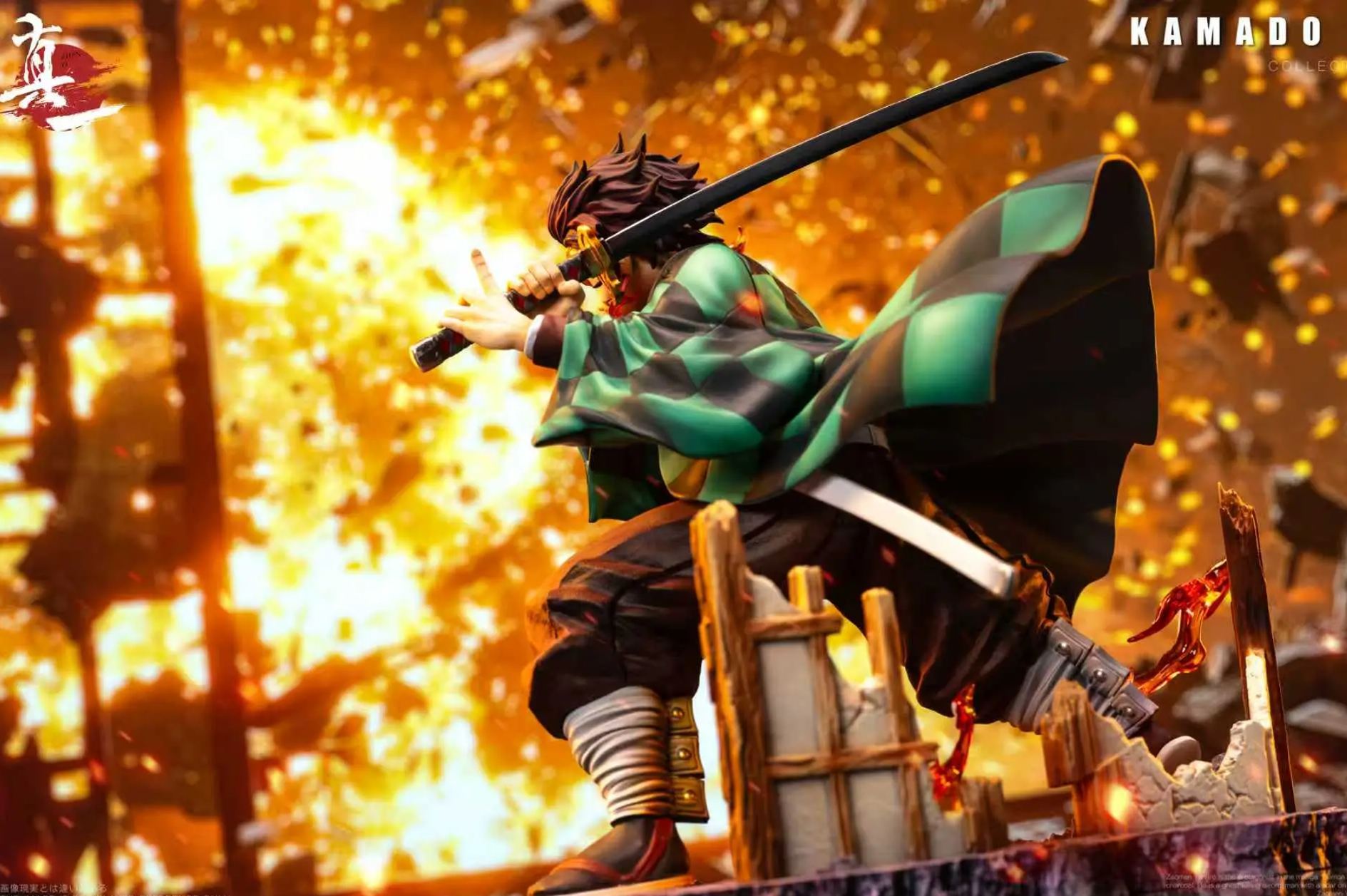 ZHEN YI Studio - Tanjiro Kamado Demon Slayer Statue