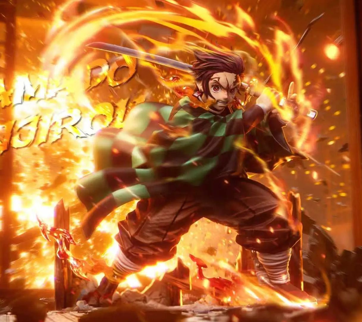 ZHEN YI Studio - Tanjiro Kamado Demon Slayer Statue