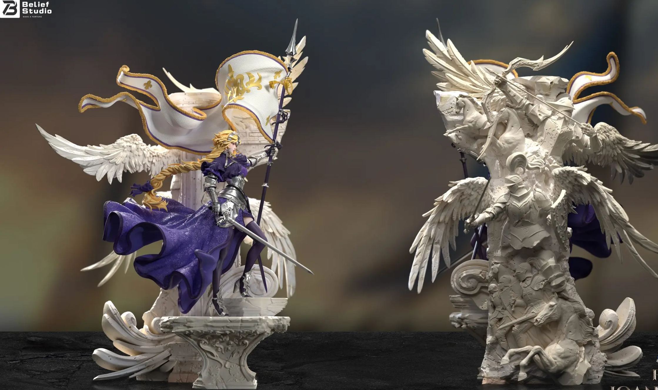 Belief Studio - Jeanne d'Arc Fate Statue