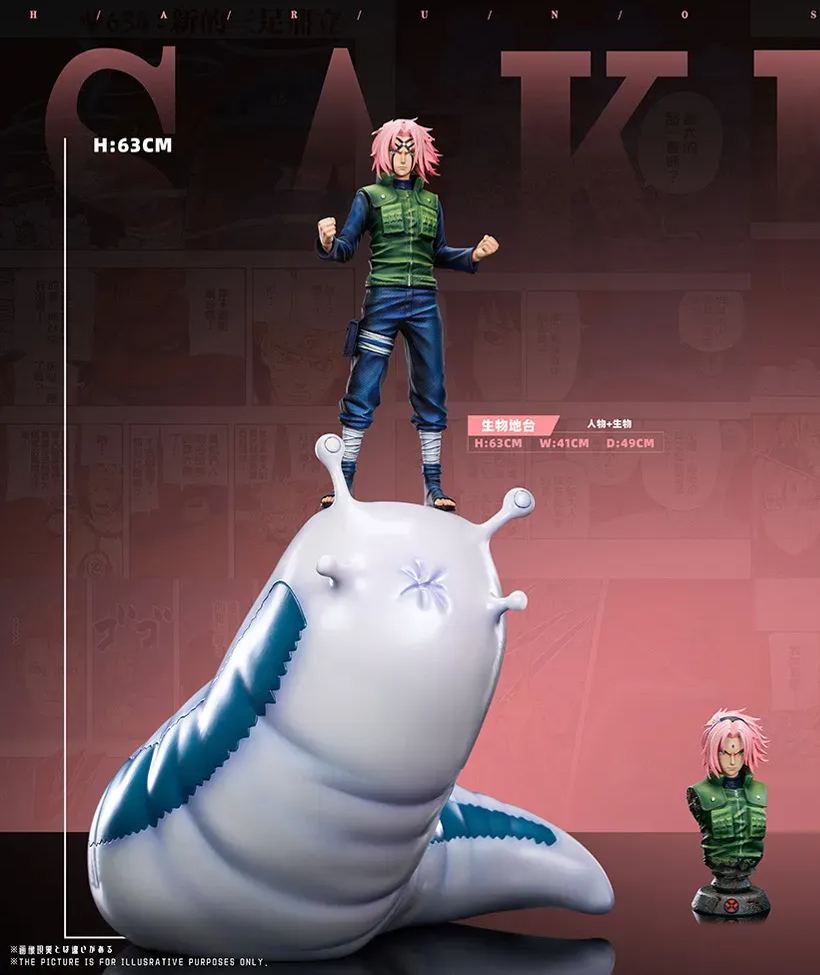 Dream Fly Studio - Team 7 #3  X #4 Sakura X #5 Sasuke  Statue