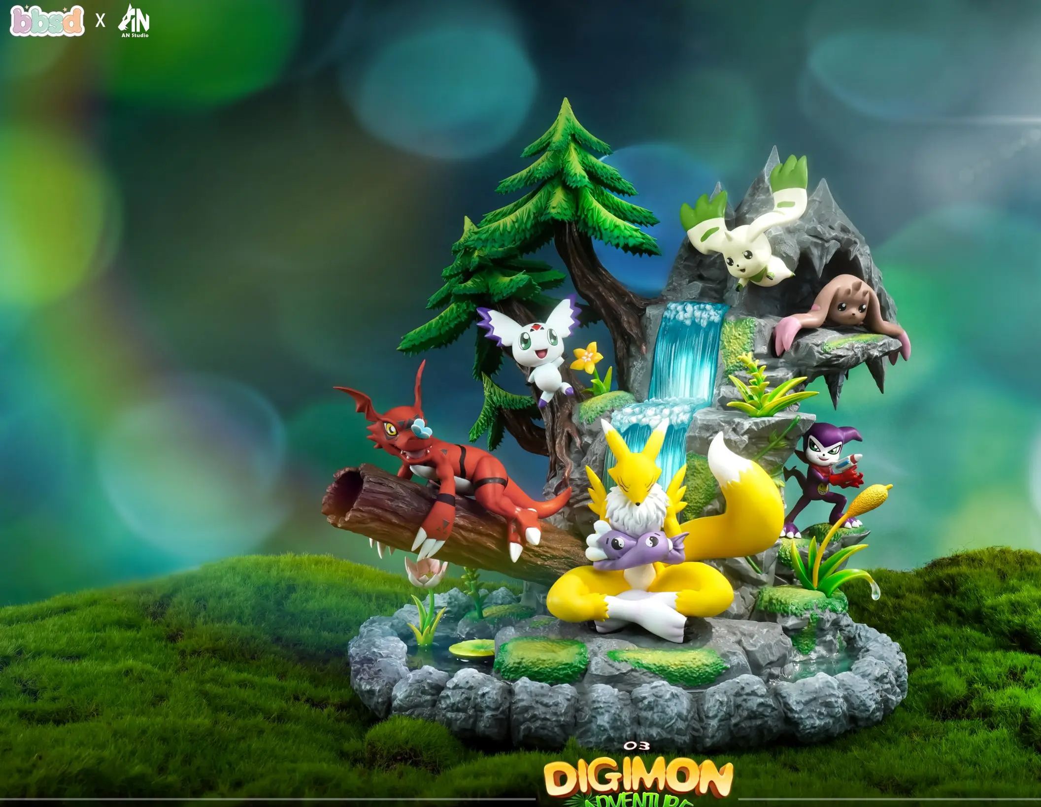 BBSD Studio - Desktop Ecology Series #03 Digimon Statue
