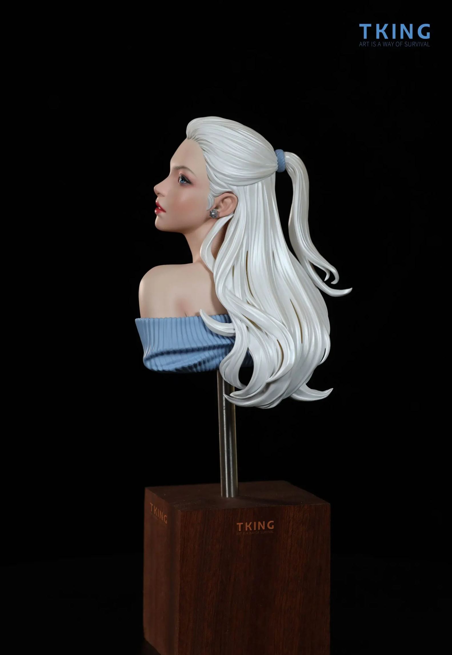 Tking Studio - Bust of the Girl Who Looked Back Original Statue