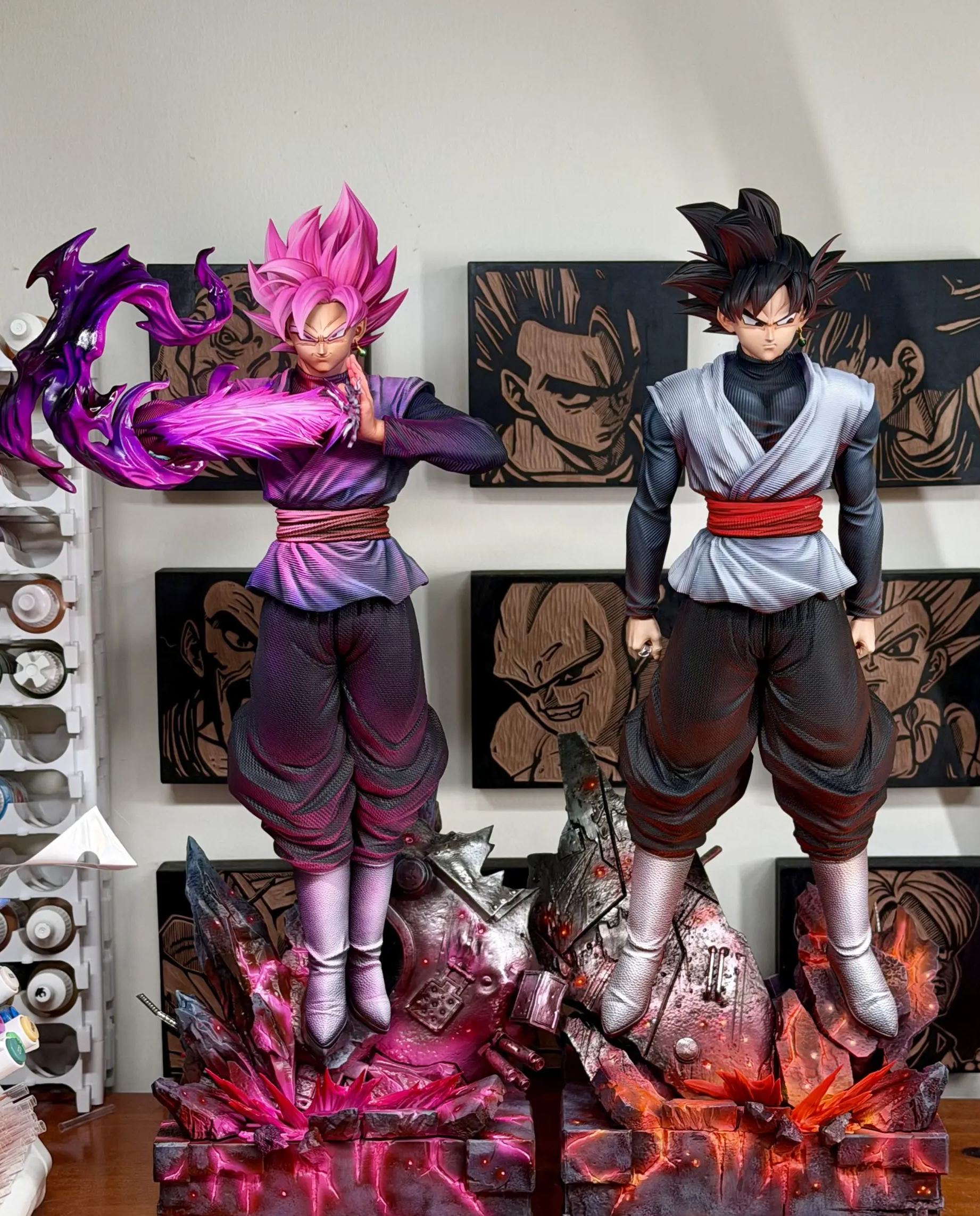 FXW Studio - Goku Black Dragon Ball Statue