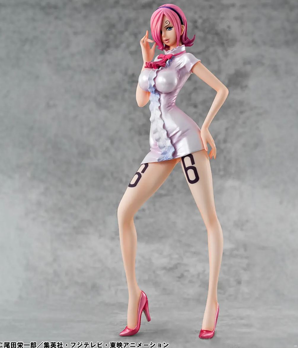 MegaHouse - One Piece Vinsmoke Reiju Portrait Of Pirates Limited Edition Figure Licensed 