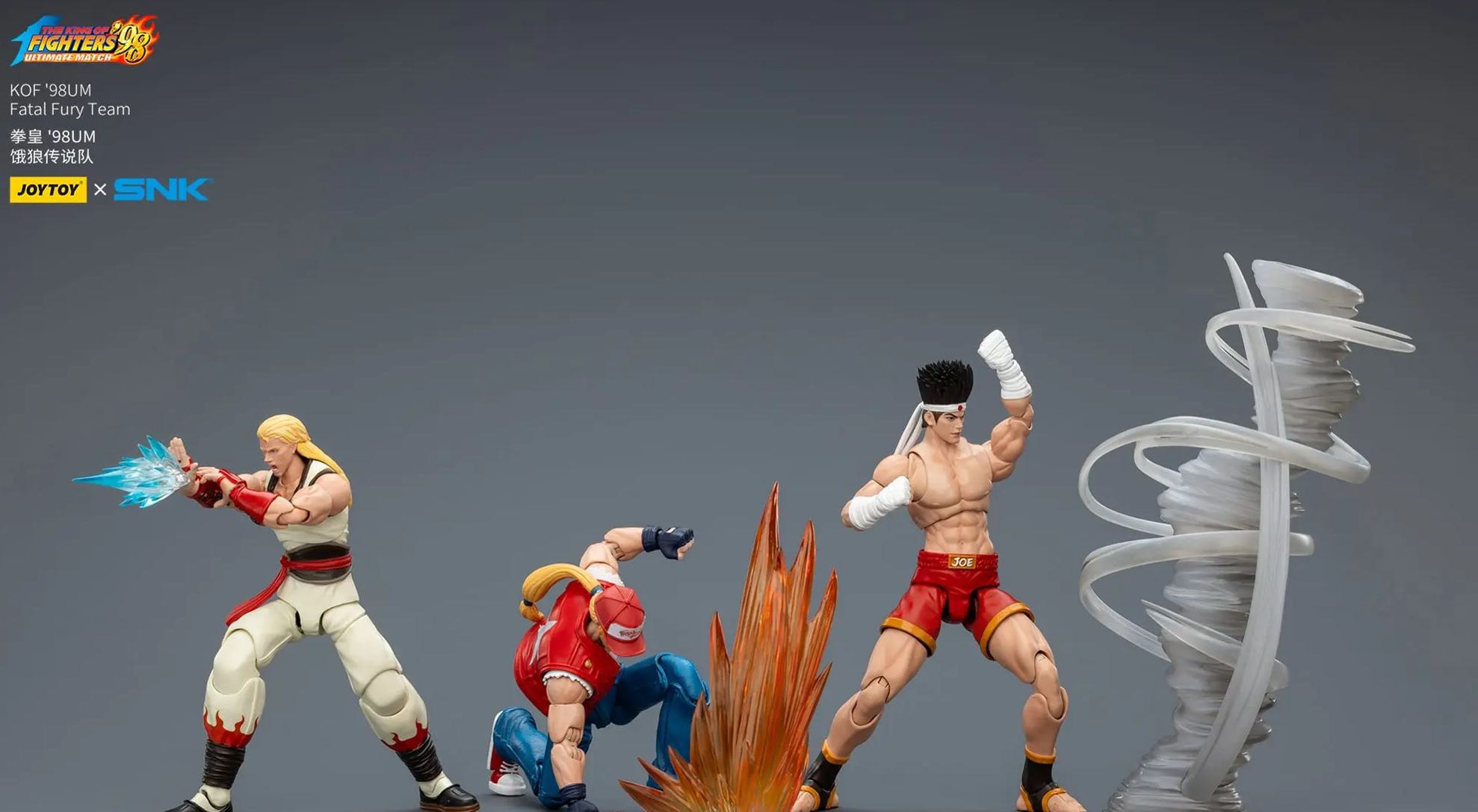 JOYTOY - KOF'98UM Fatal Fury Team JT03318 JT03325 JT03332 Licensed Statue 