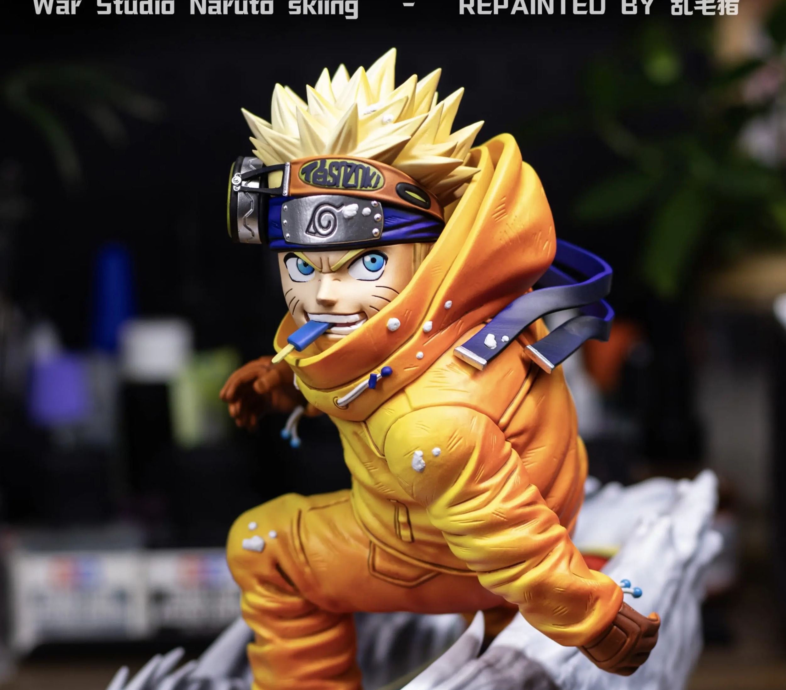 War Studio - Naruto Skiing Naruto Statue 