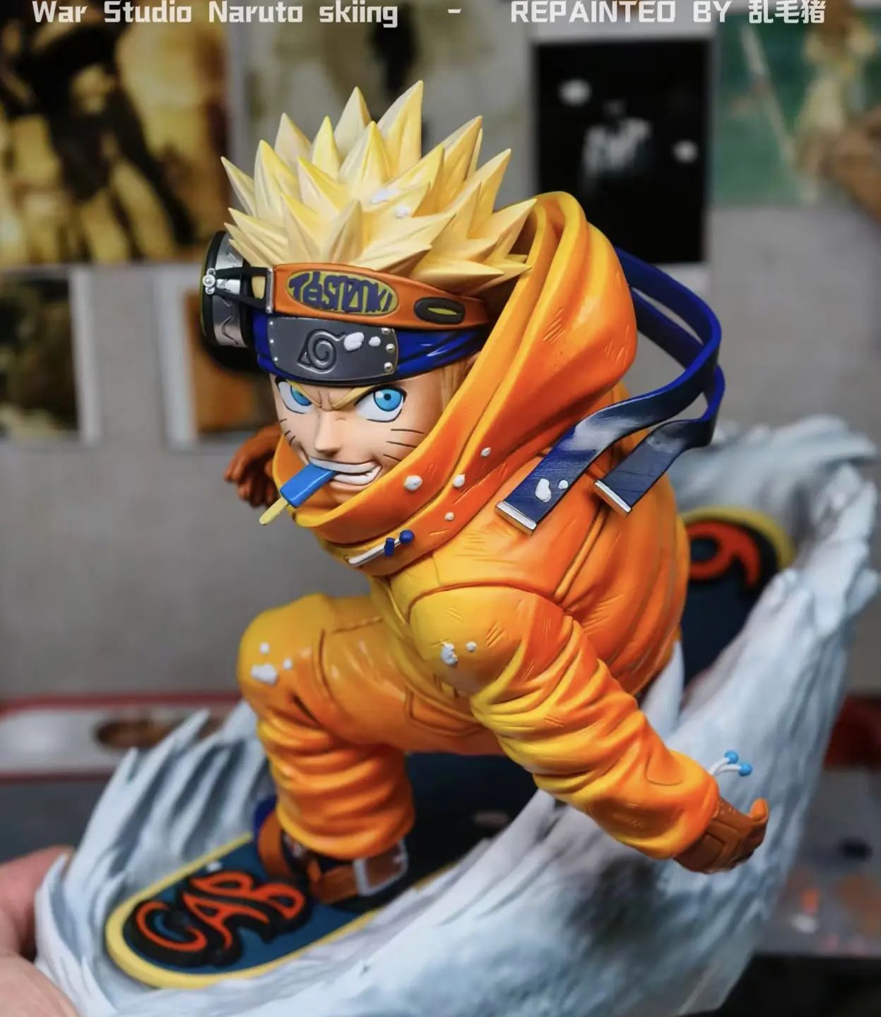 War Studio - Naruto Skiing Naruto Statue 