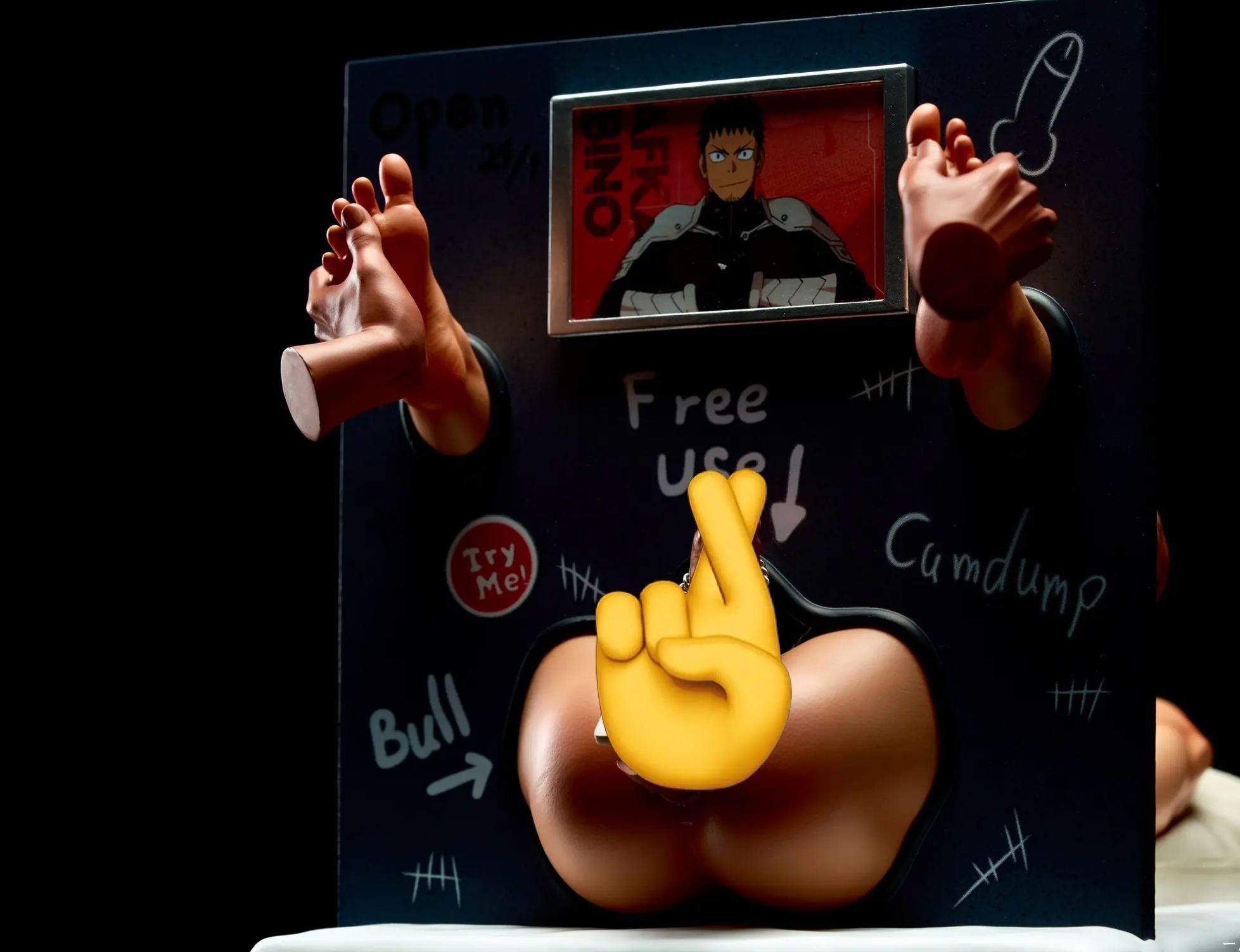 BDSM Studio - Kafka Hibino's Another Life 2.0 Self-Service Kaiju No. 8 Statue 