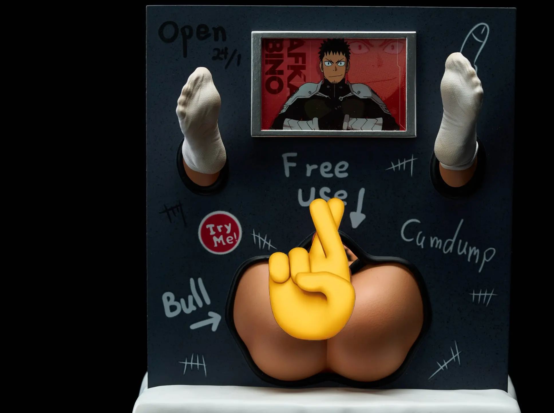 BDSM Studio - Kafka Hibino's Another Life 2.0 Self-Service Kaiju No. 8 Statue 