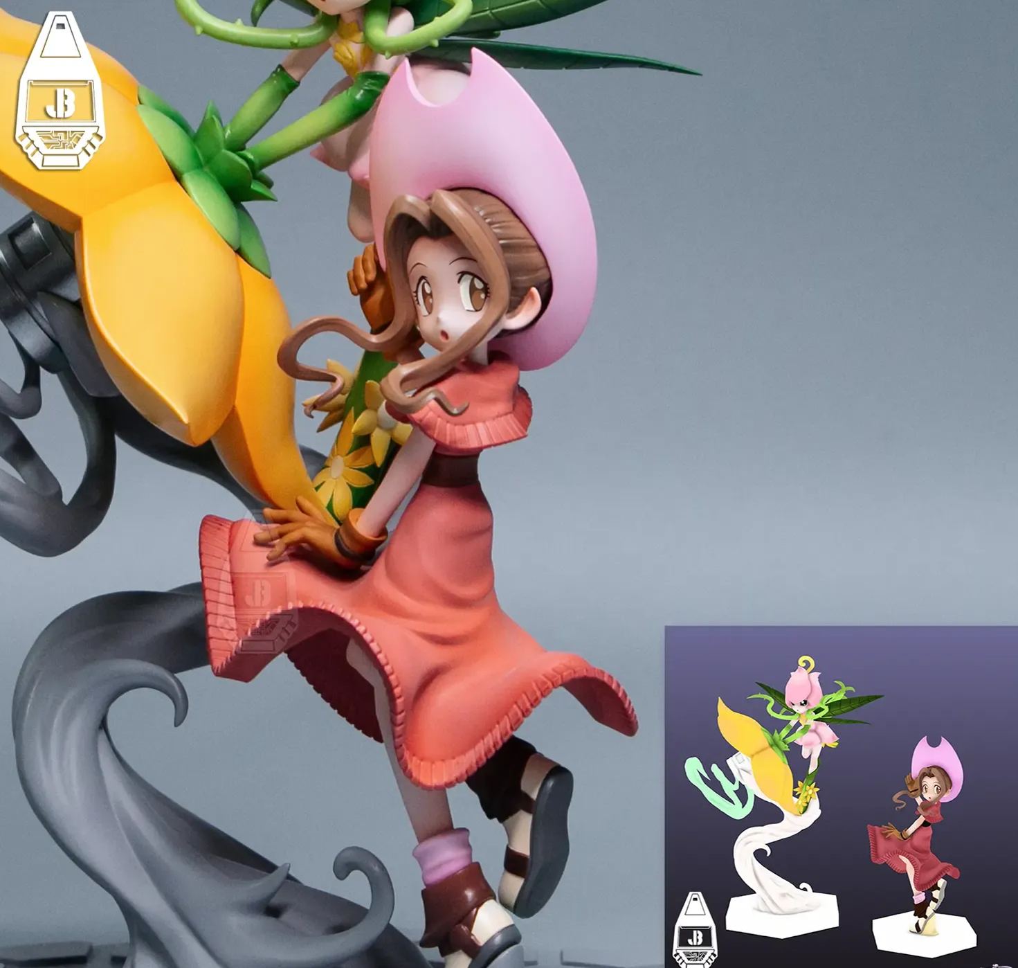 JB Studio - Resonance Series #01 Mimi Tachikawa X Lillymon Digimon Statue 