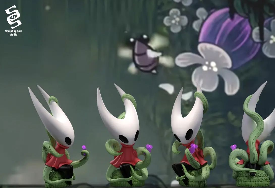 Sculpting Soul Studio - Twisted Child Hollow Knight Statue