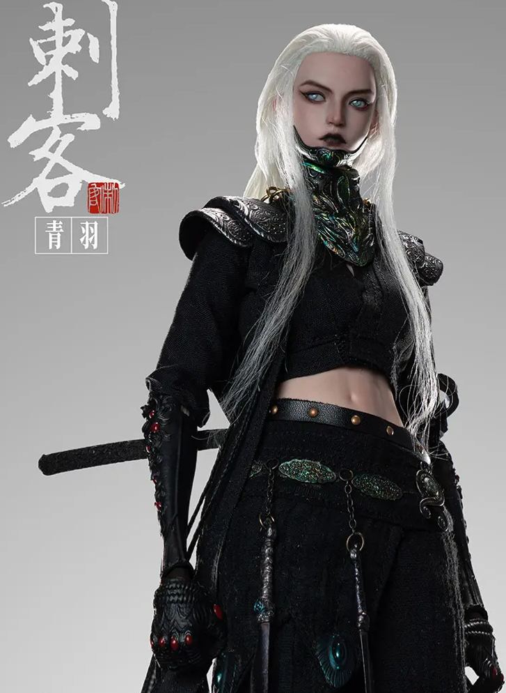 Rebellious Bones - 1/6 Assassin Qing Yu CK001 Ancient Wuxia Action Figure Licensed Statue 
