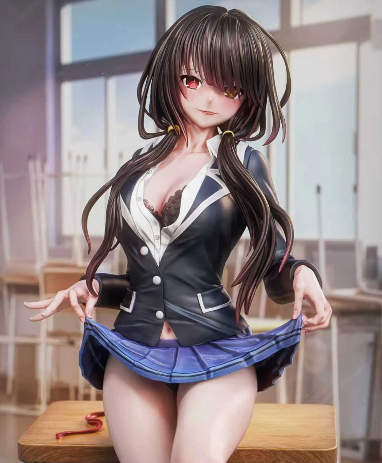 Hui Man Studio - Tokisaki Kurumi School Uniform Date A Live Statue 