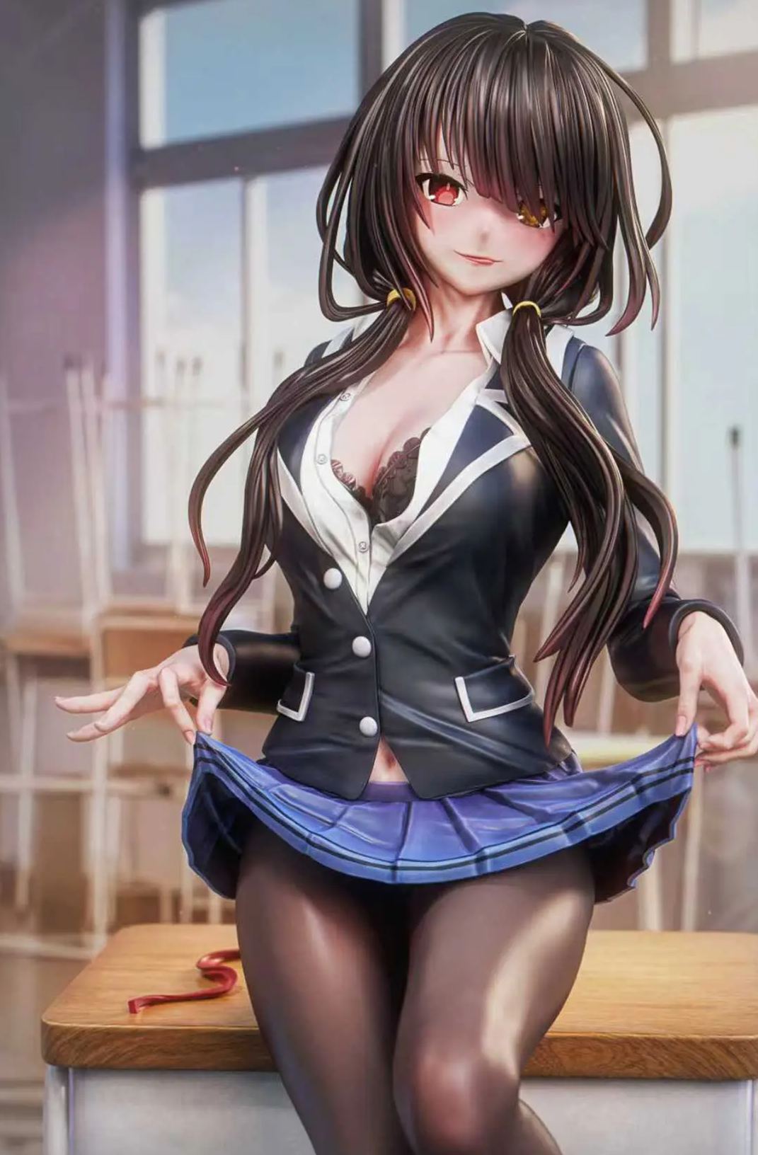 Hui Man Studio - Tokisaki Kurumi School Uniform Date A Live Statue 