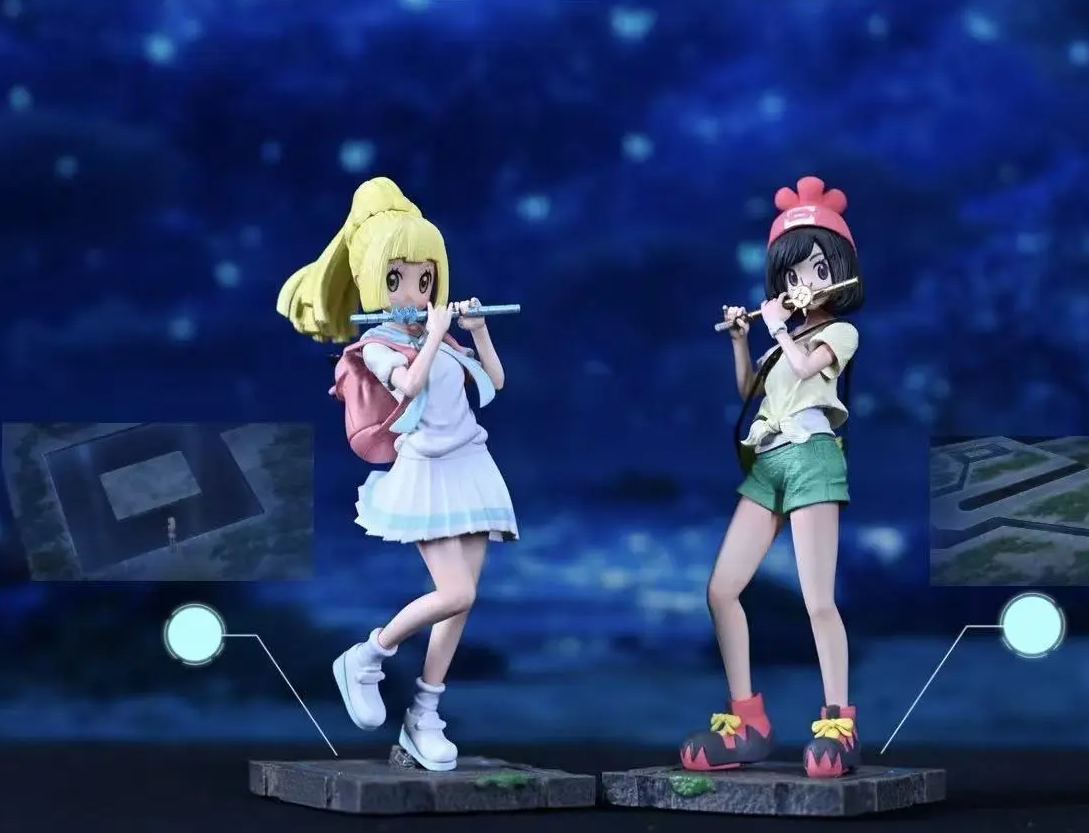 MAGA Studio - Character Series Lillie X Selene Pokemon Statue 