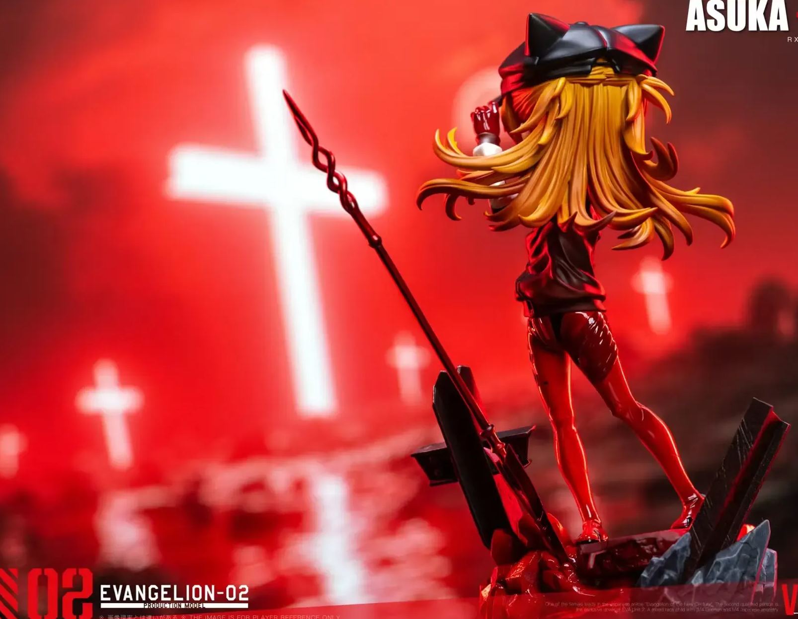 RX Studio - Anya Cosplay Eva Soryu Asuka Langley Spy x Family Statue 