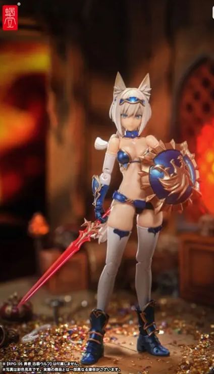 Snail Shell - RPG-05 Hero Wolf 1/12 Complete Model Action Figure Licensed Statue