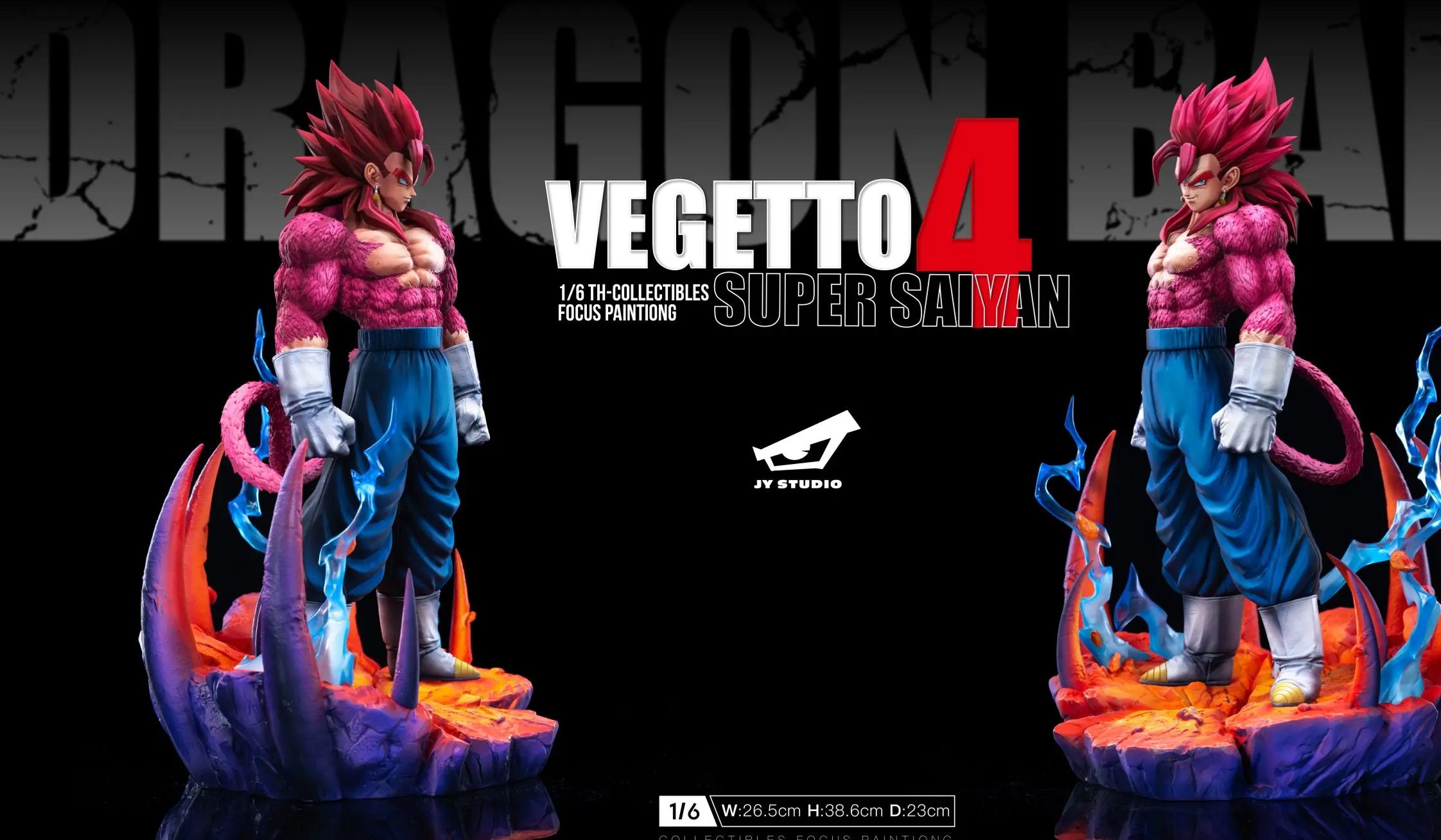 JY Studio - Super Saiyan 4 Vegito Dragon Ball Statue