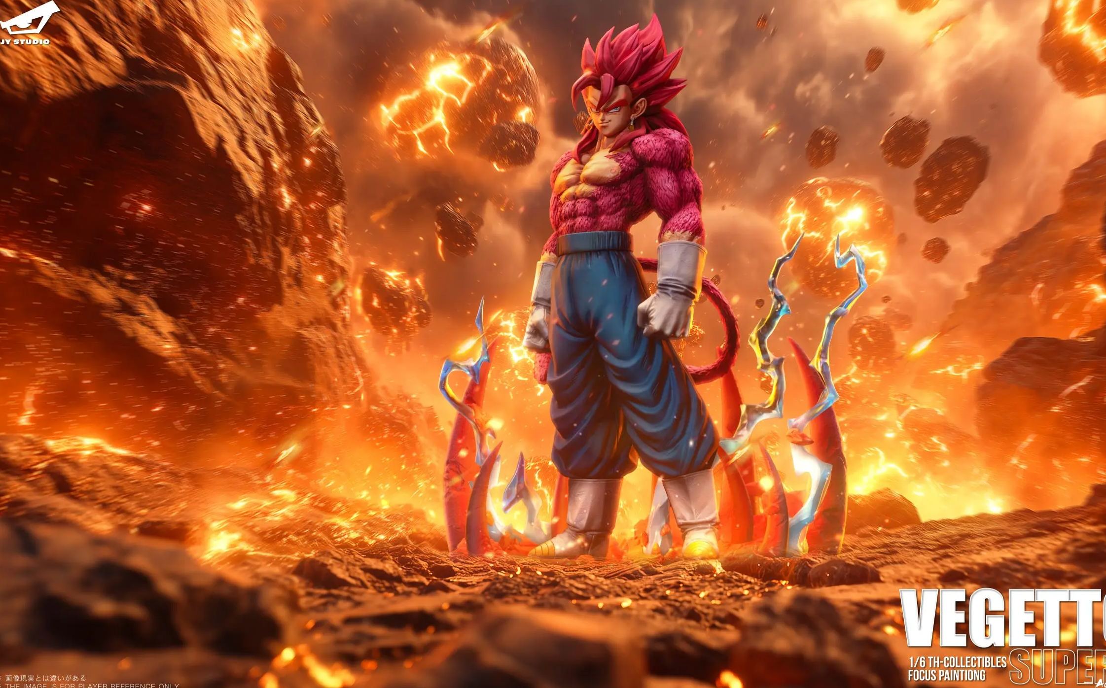 JY Studio - Super Saiyan 4 Vegito Dragon Ball Statue